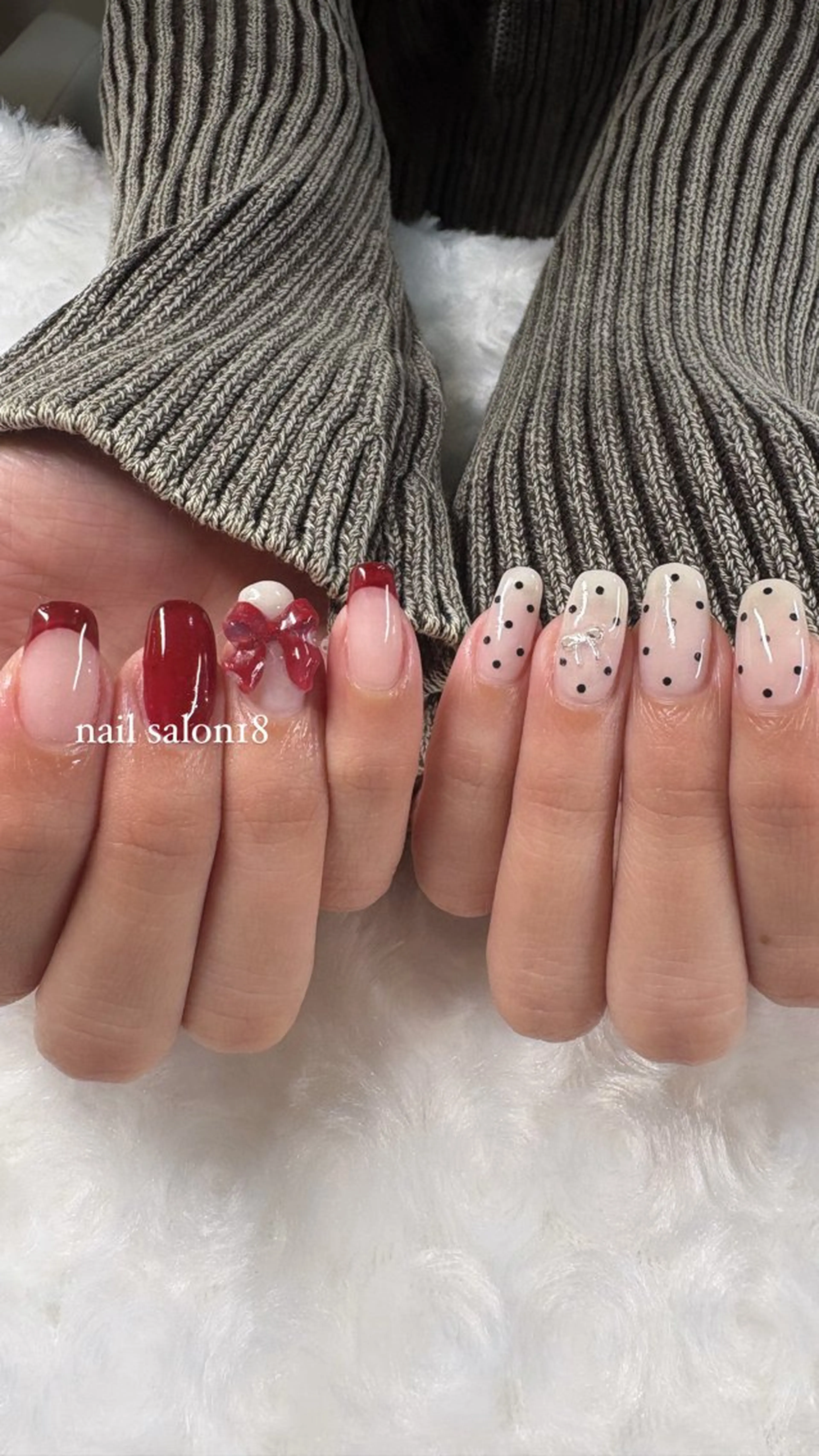 ネイル nail salon18.博多店&よもぎ蒸し所属・nail salon 18momokaのネイルデザイン