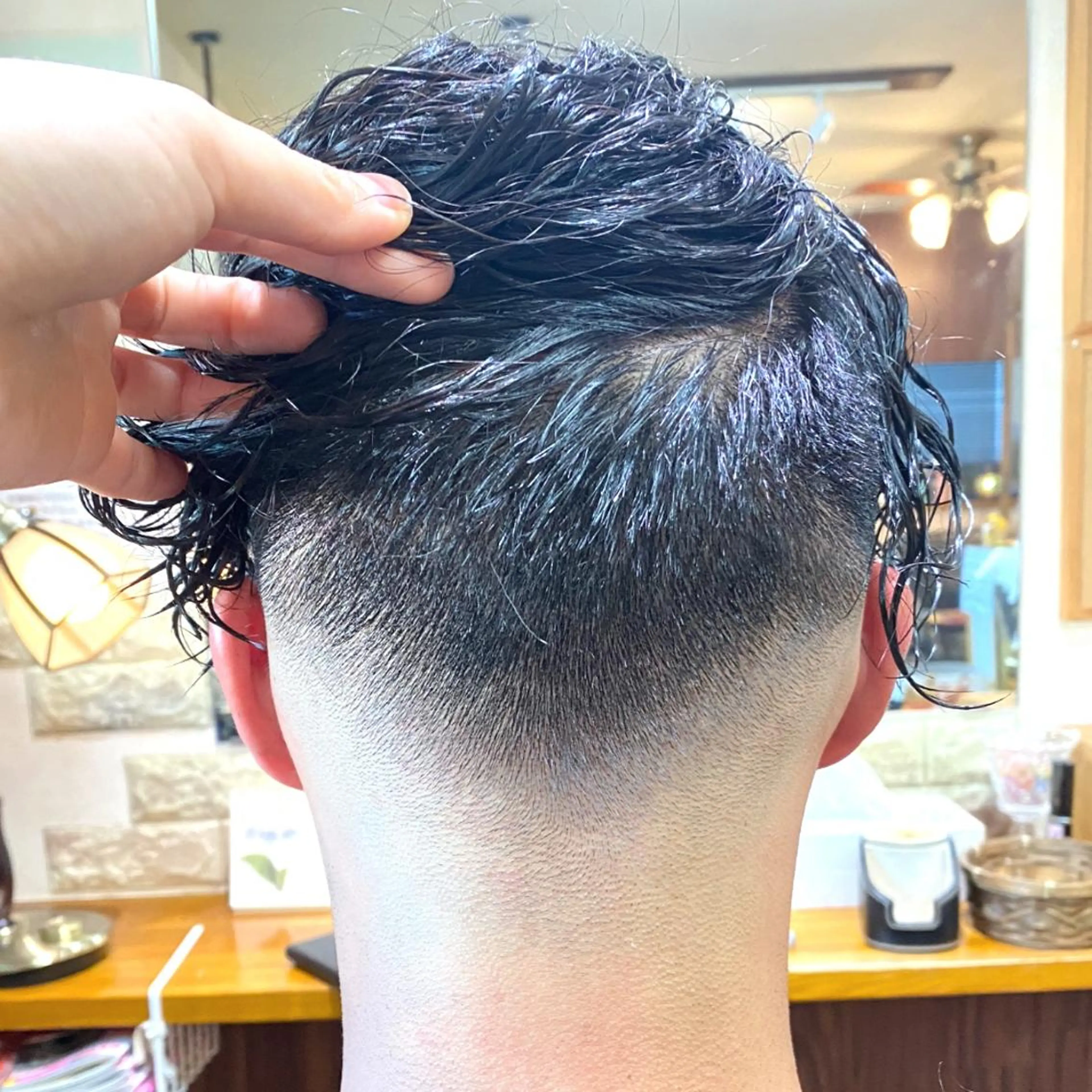 メンズ フェードカット スキンフェード ナガハマ美容室所属・ナガハマ ミカのヘアスタイル