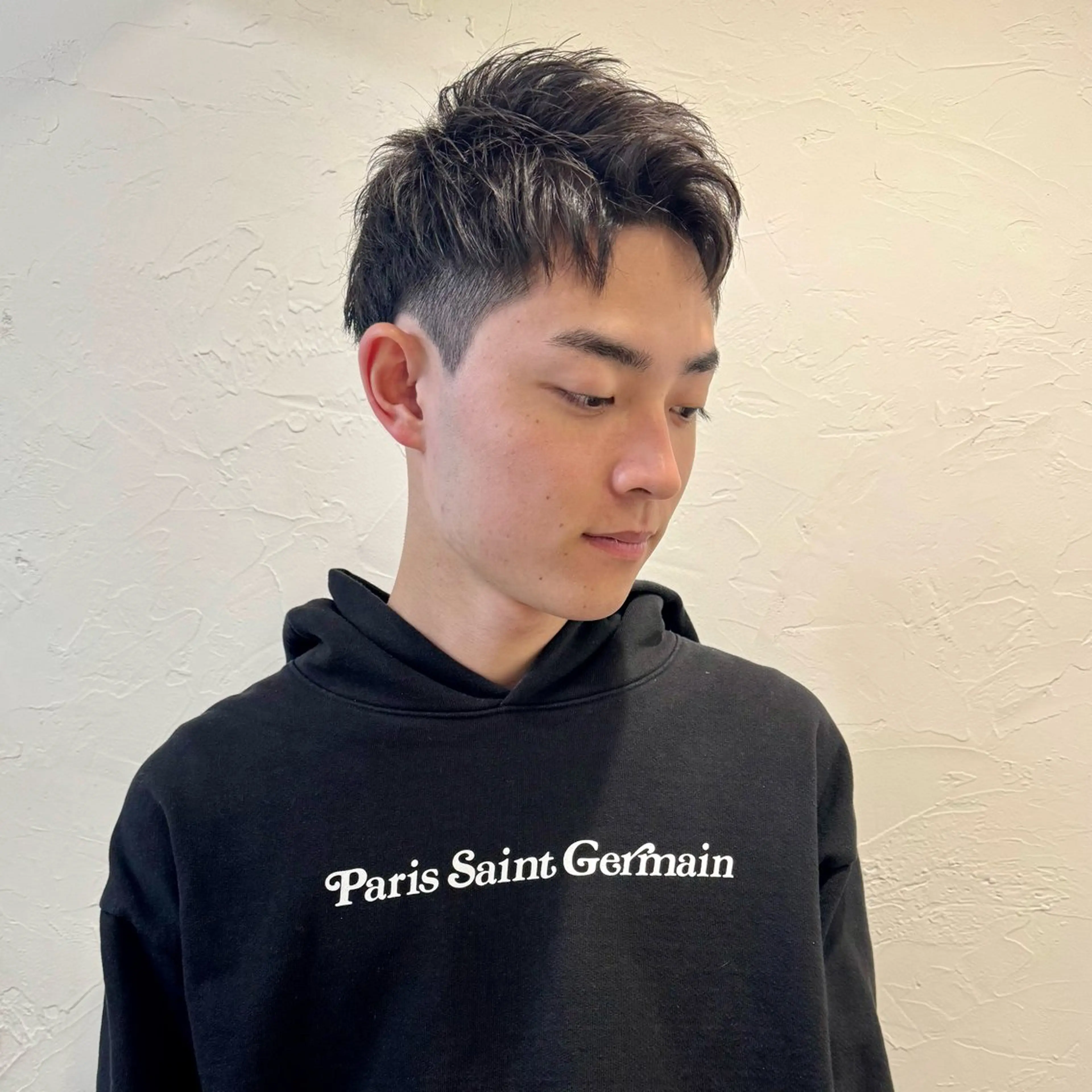 ショート メンズ アップバング メンズ就活ヘア メンズパーマ メンズショート スパイキーショート カット ヘアセット 【池袋/スパイキー ショート】ⓝⓘⓜⓤのヘアスタイル