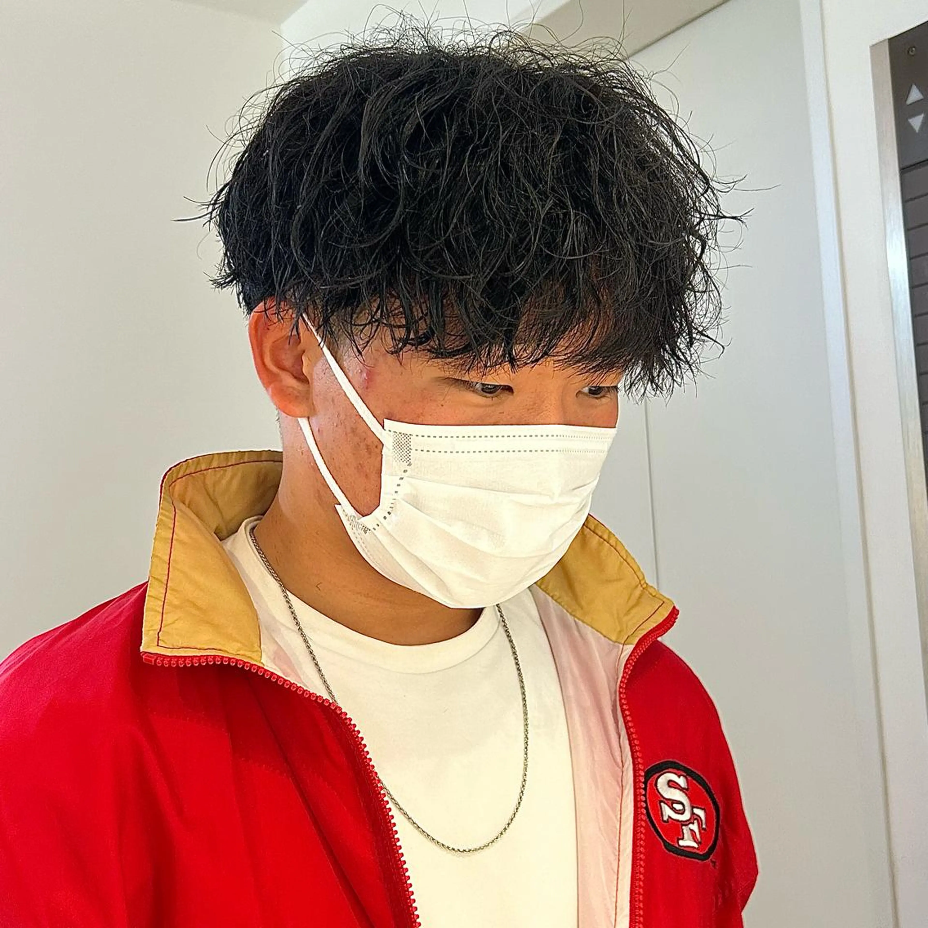 パーマ メンズ カット パーマ CYAN by acoron .池袋所属・メンズパーマ職人 ユキハシのヘアスタイル