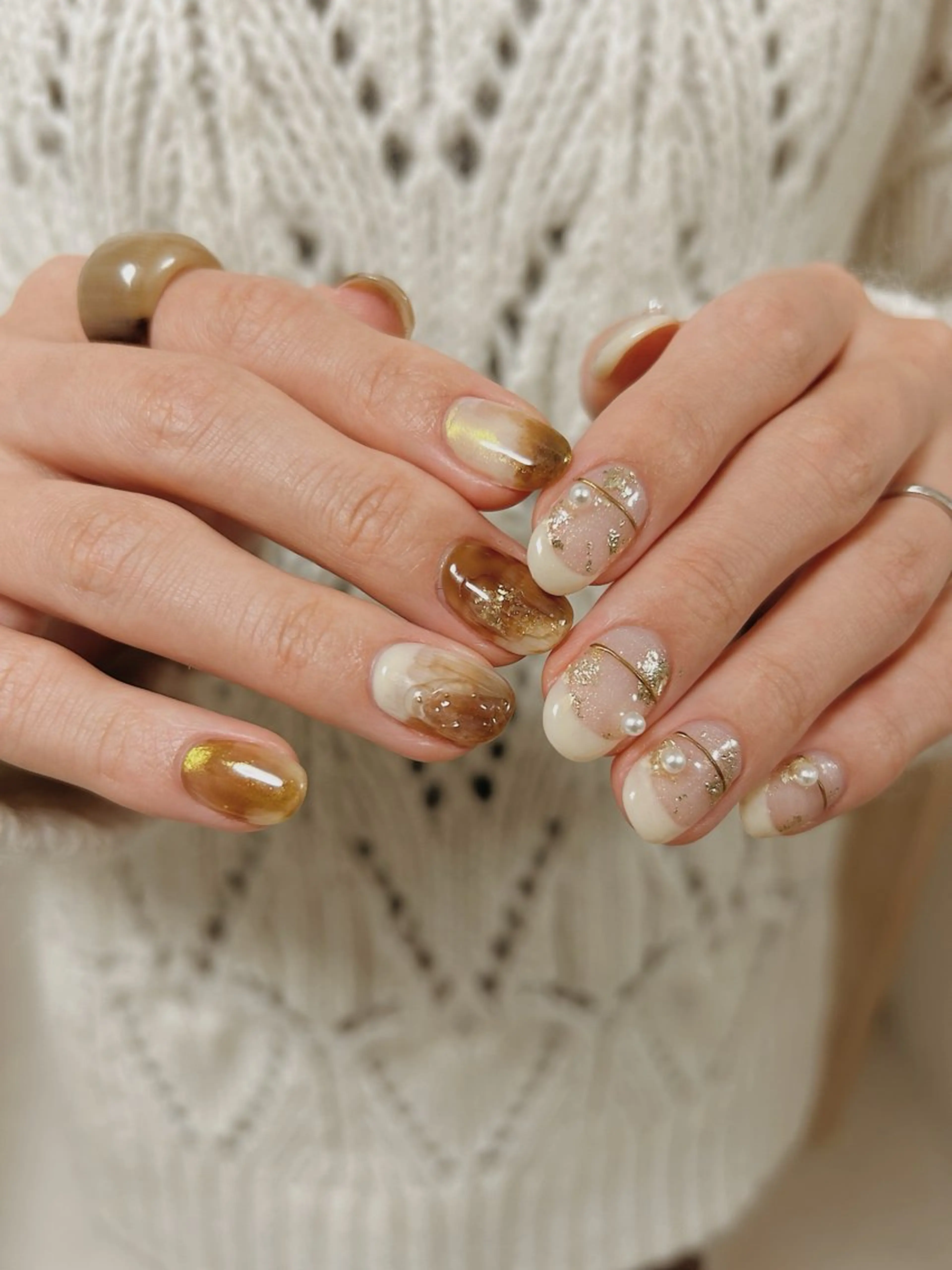 ネイル ハンドネイル Lull ネイル/ HBL/ハンドケアのネイルデザイン