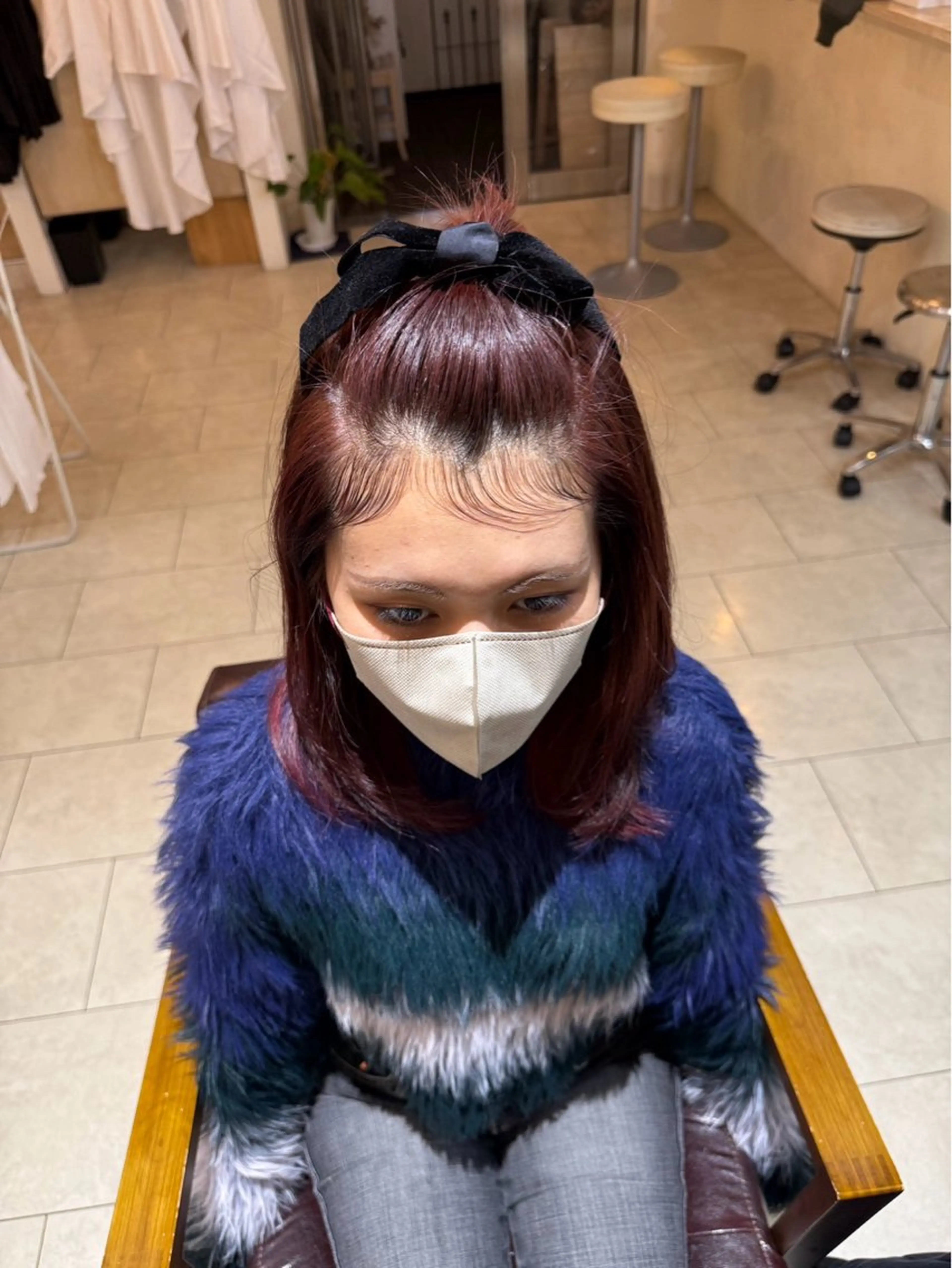 【U24限定モデルメニュー】産毛カット+チャンモリパーマ𓂃🎀𓈒𓏸の写真