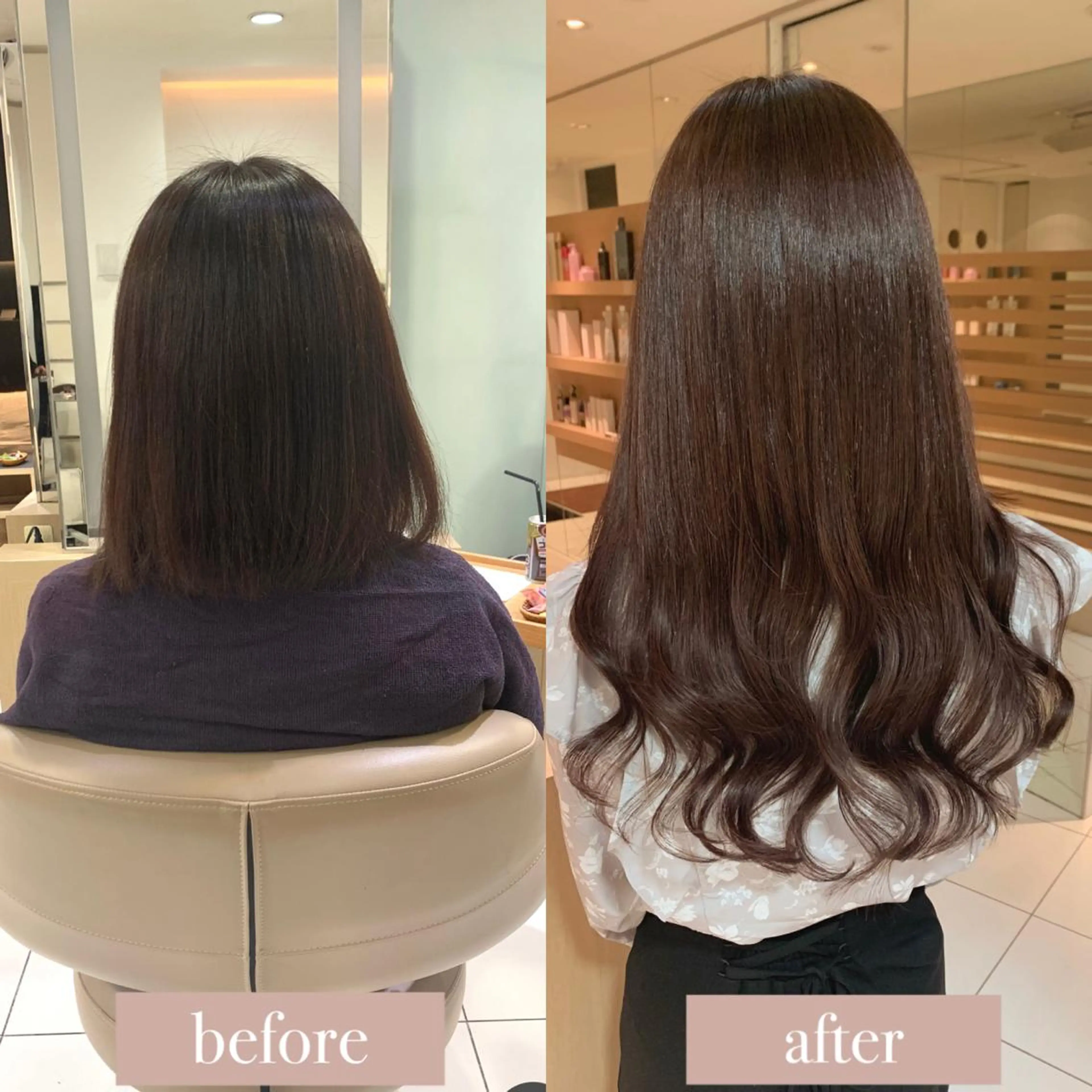 ロング カラー プルエクステ シールエクステ エクステ エクステ　ユノキ リョウタのヘアスタイル