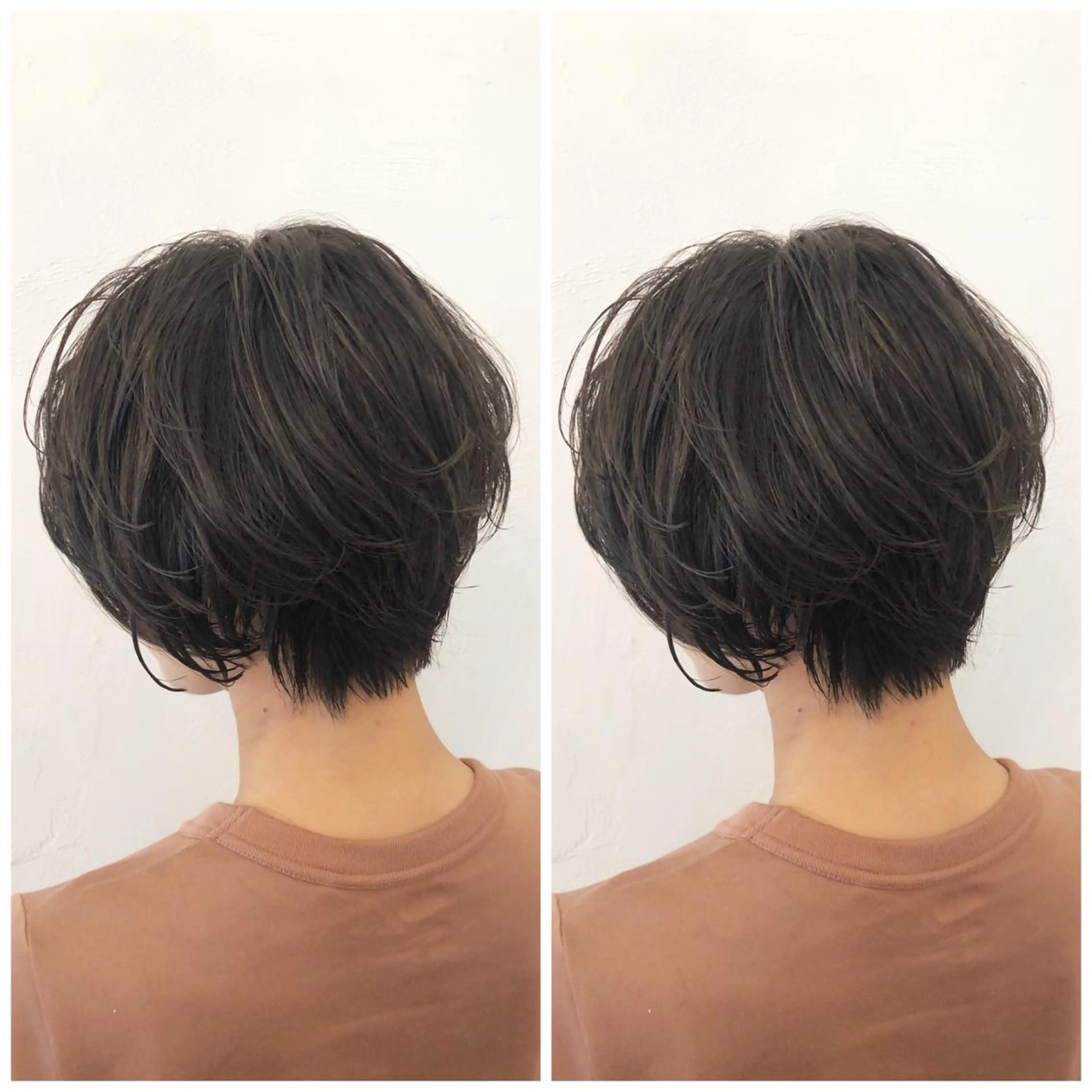 ショート カラー ショートヘア カット バレイヤージュカラー 特化美容師✨星皓太のヘアスタイル