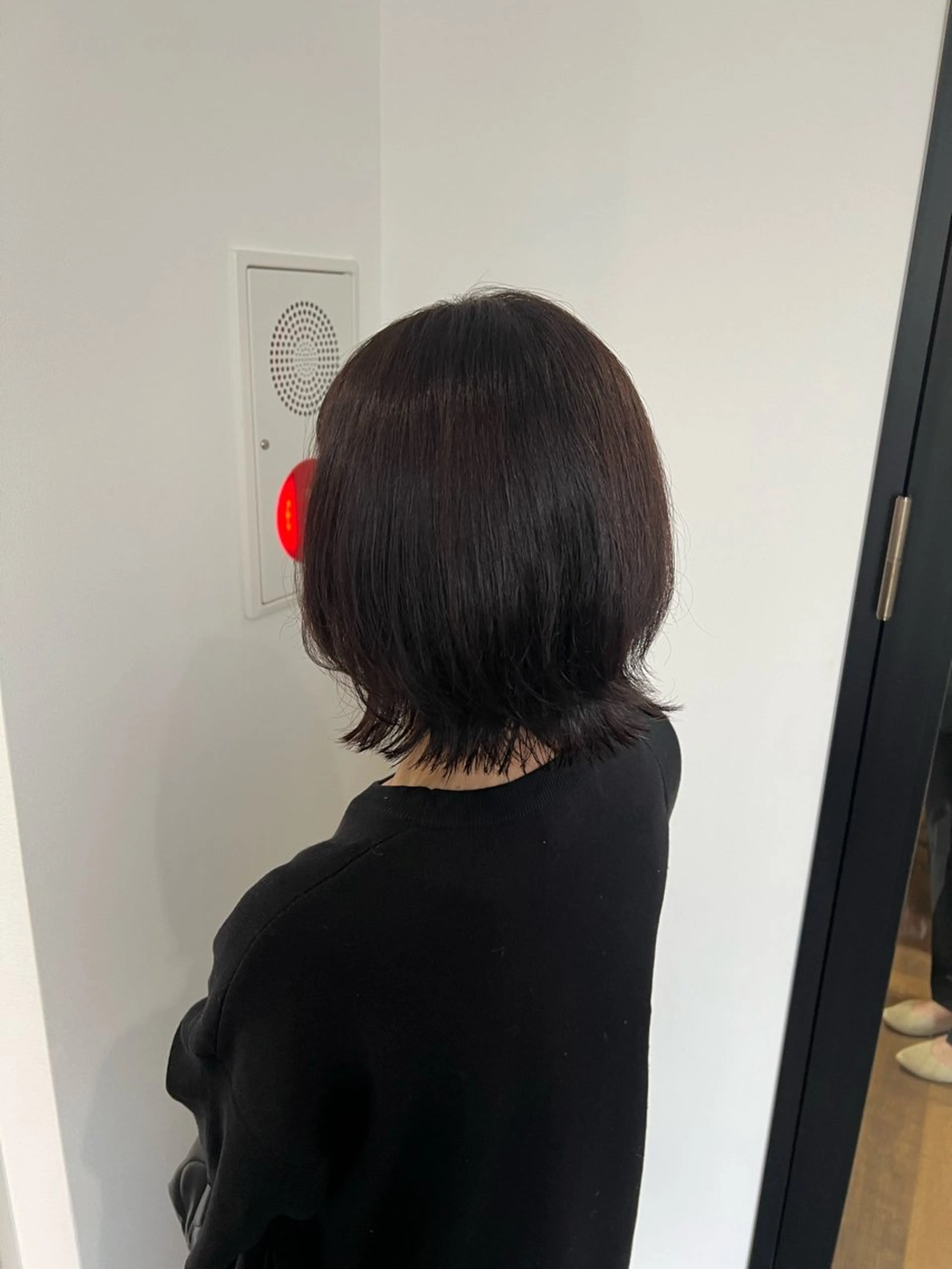 ミディアム ボブレイヤー ボブ レイヤーカット ひなた-YUCCA- モデル様募集中のヘアスタイル