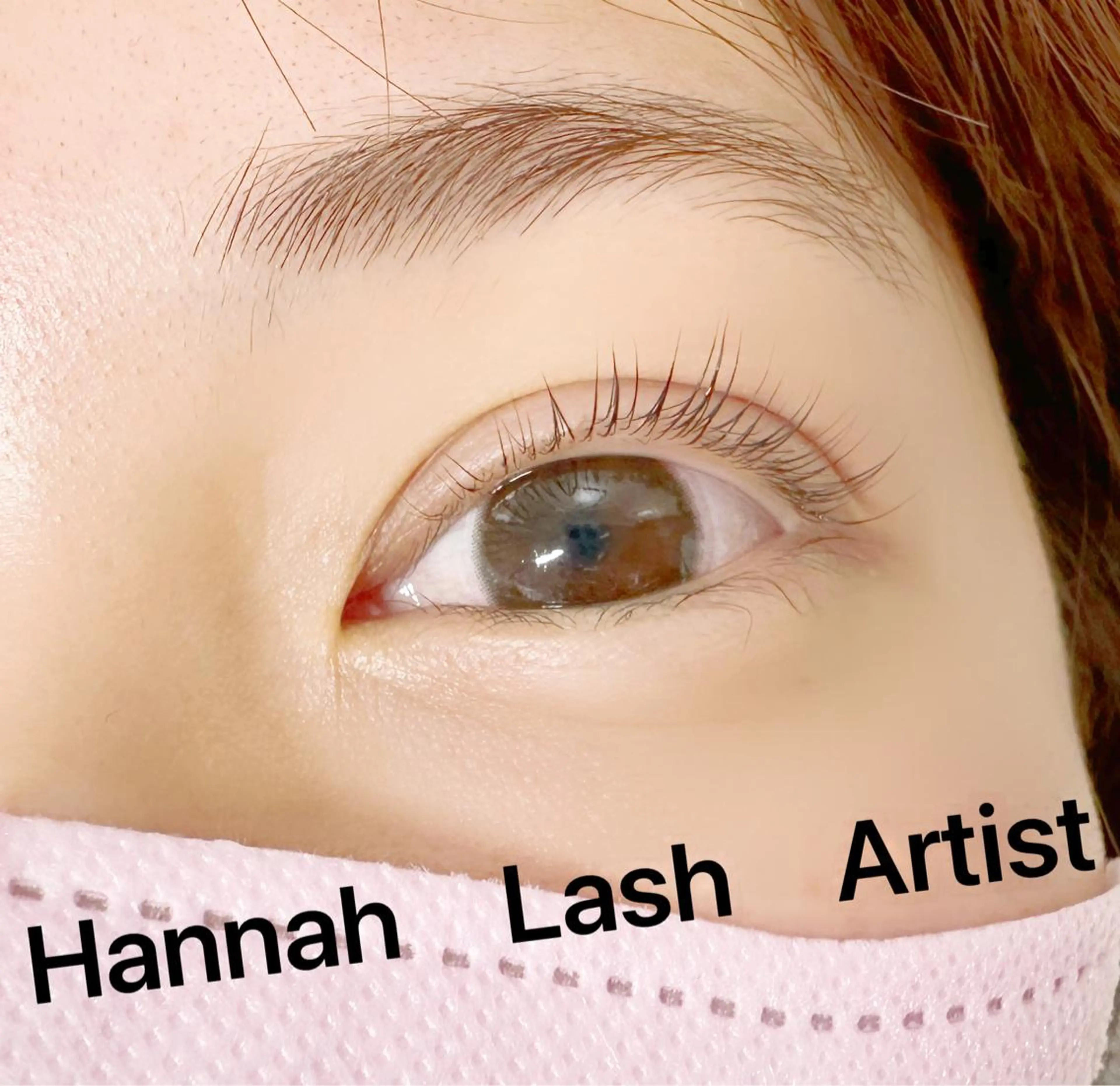 マツエク・マツパ ナチュラル Hannah ハンナのマツエク・マツパデザイン