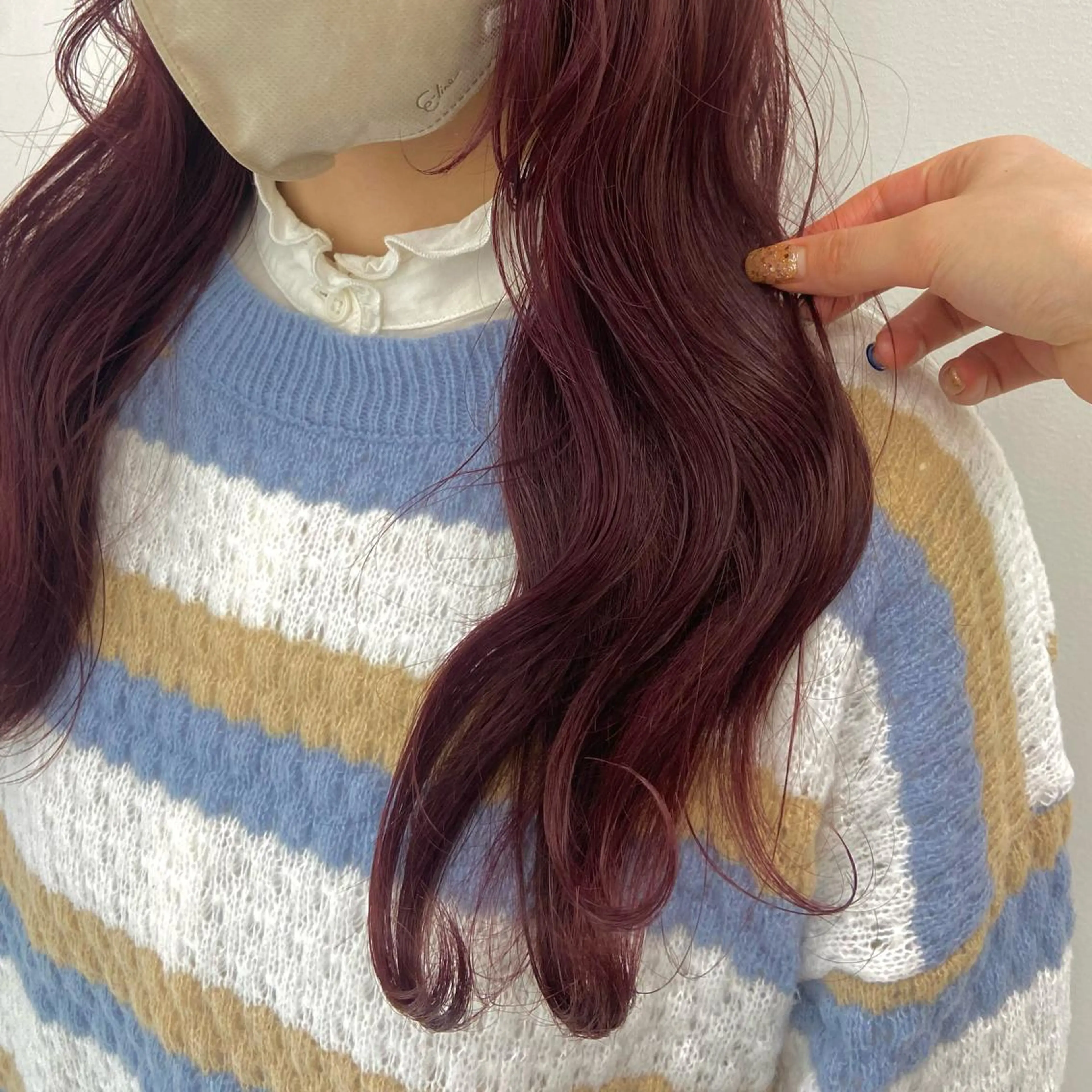 ロング カラー カット ヘアカラー トリートメント 似合わせスタイリスト 🌙ｃｈｉｎａｒｉのヘアスタイル