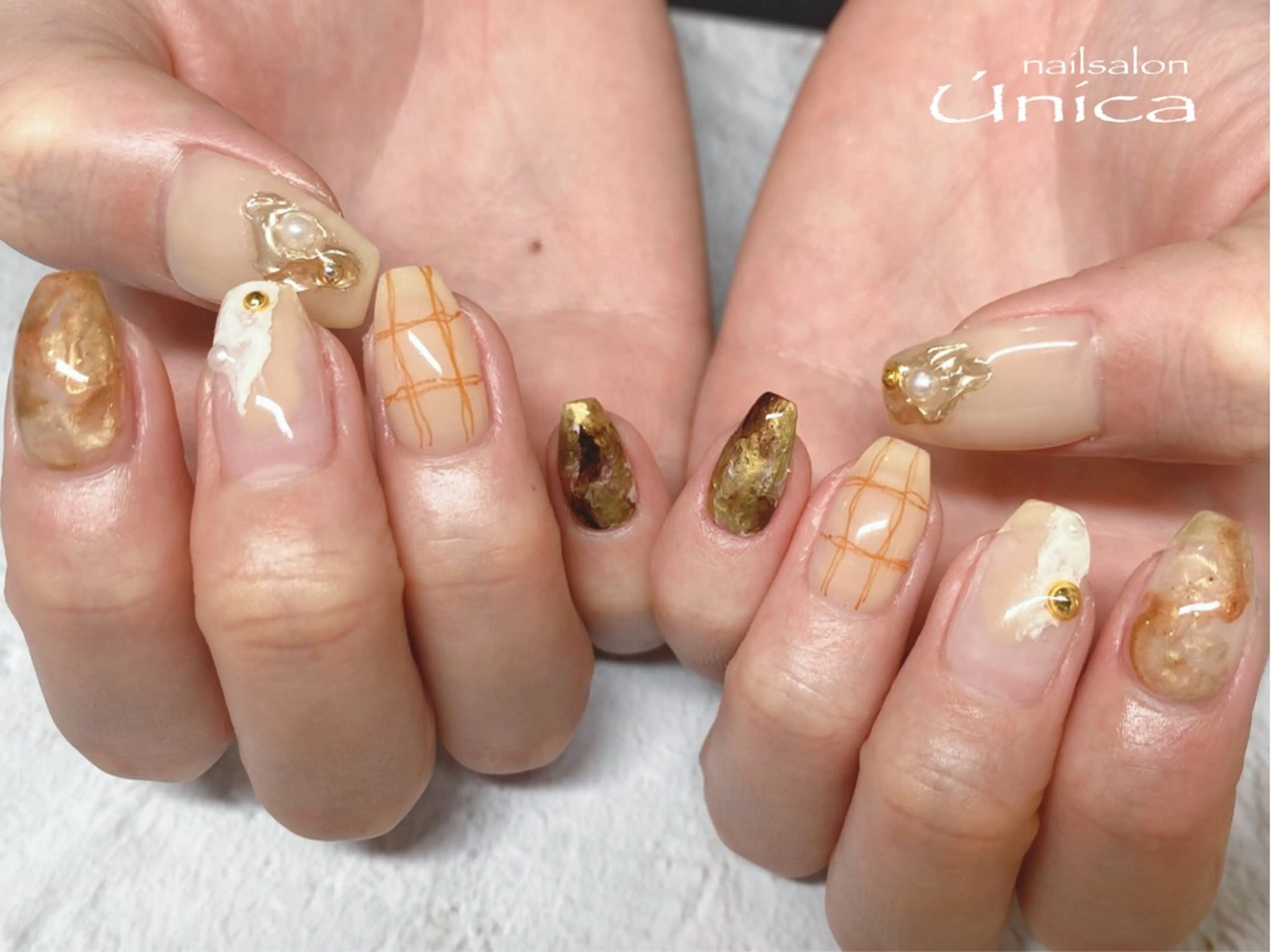 ネイル ハンドネイル nailsalon Única　ウニカのネイルデザイン