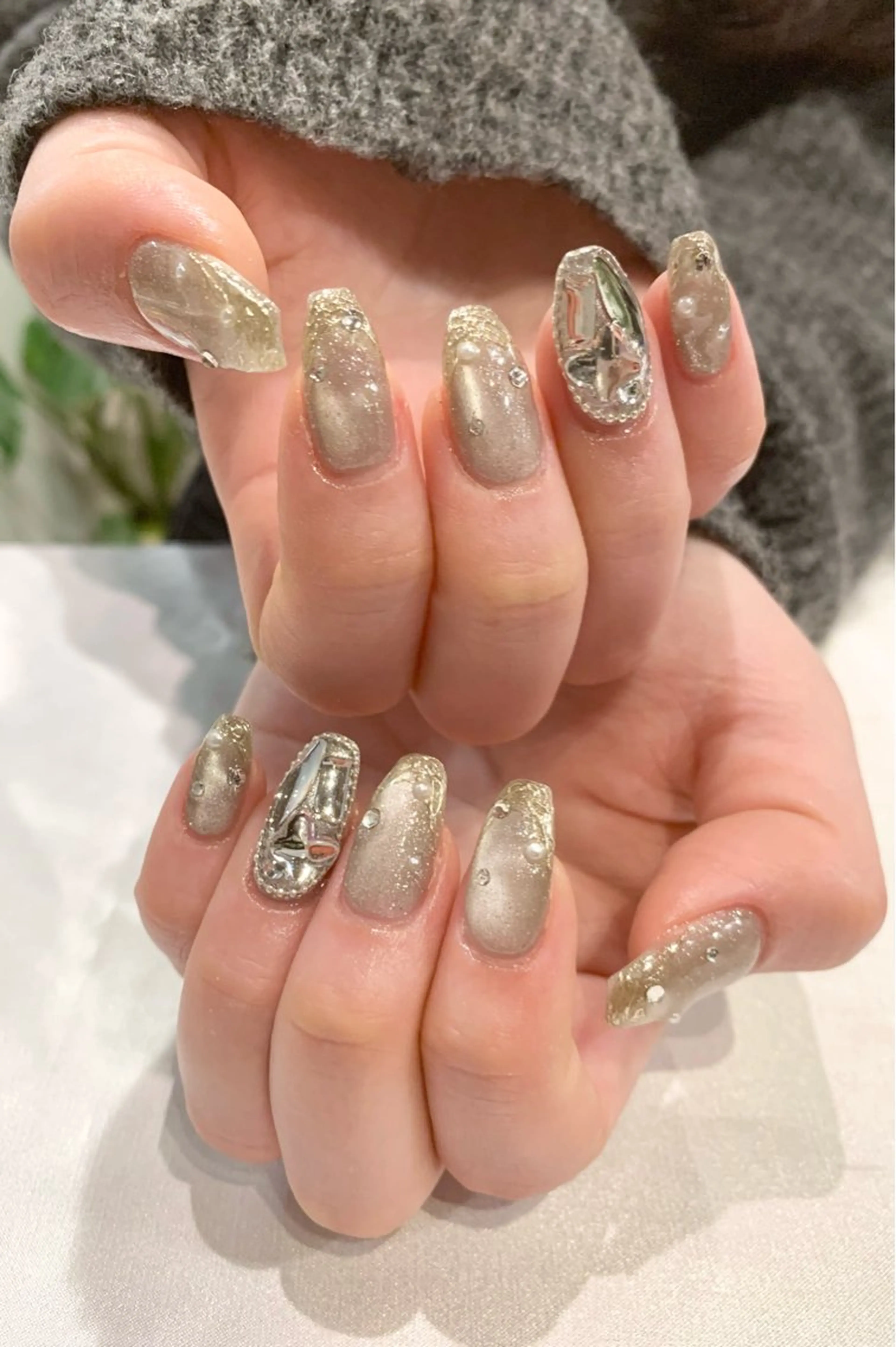 ネイル ハンドネイル ecrin 💎 mayuのネイルデザイン