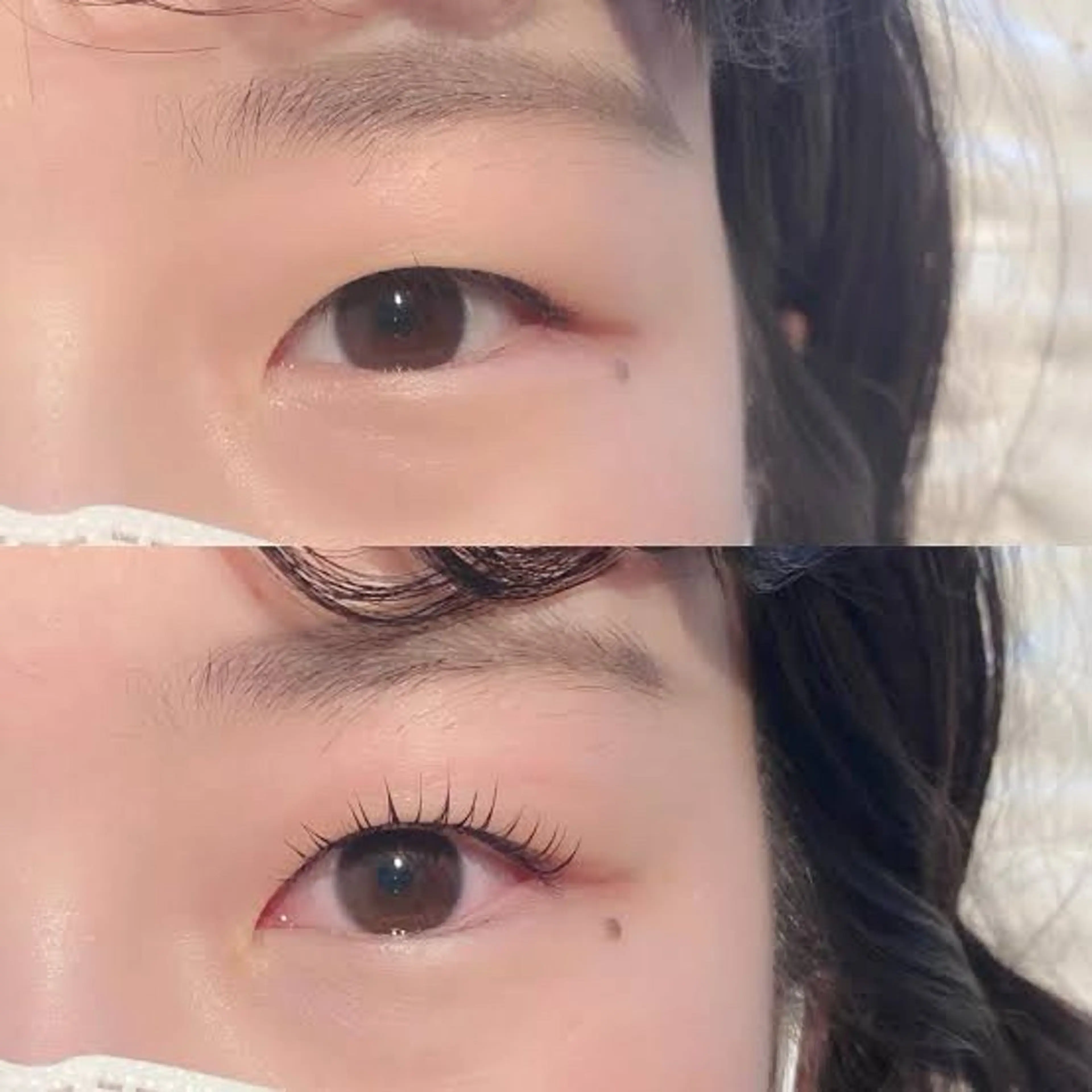 マツエク・マツパ Cカール Jカール ナチュラル 一重×まつ毛パーマ La.Moon~eye lash&heir  make~所属・ラムーン アイラッシュ&ヘアメのマツエク・マツパデザイン