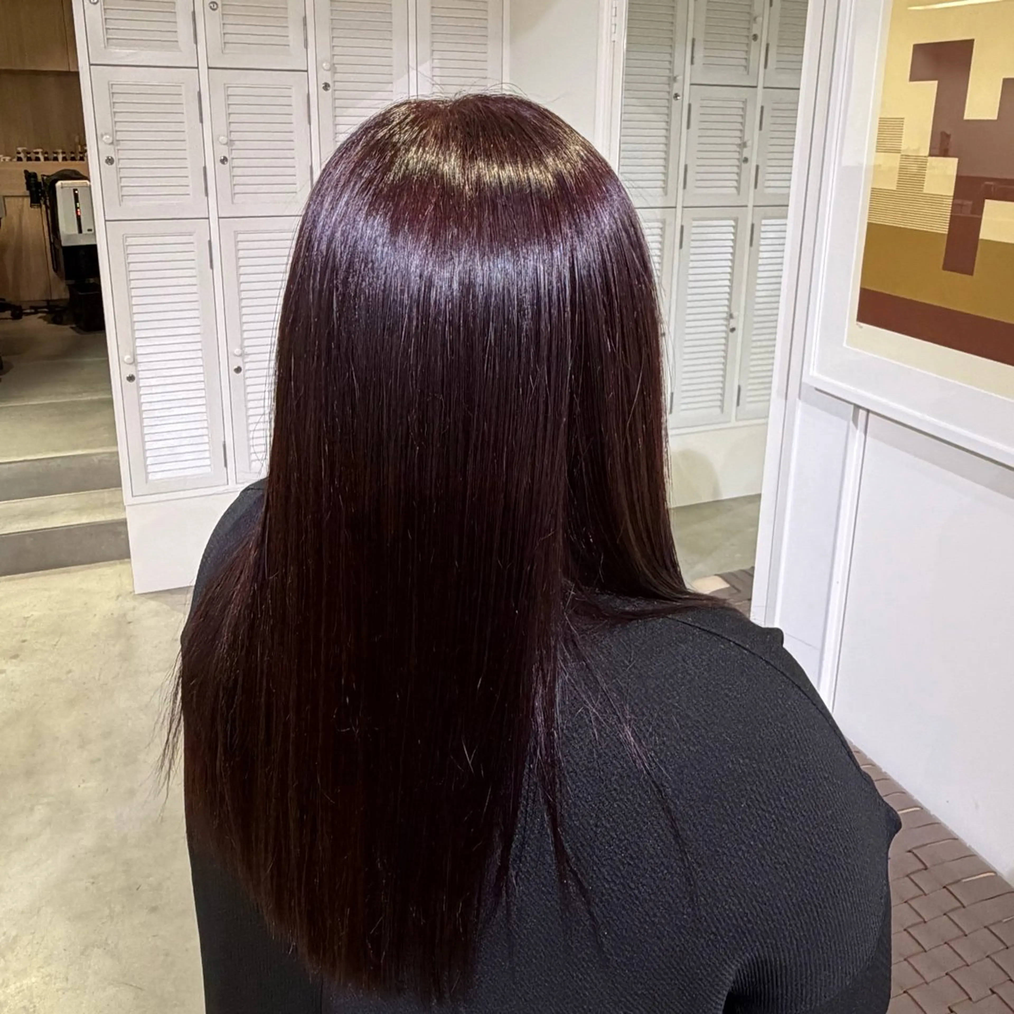 ロング カラー ヘアカラー トリートメント three.北浜所属・村田 未来のヘアスタイル