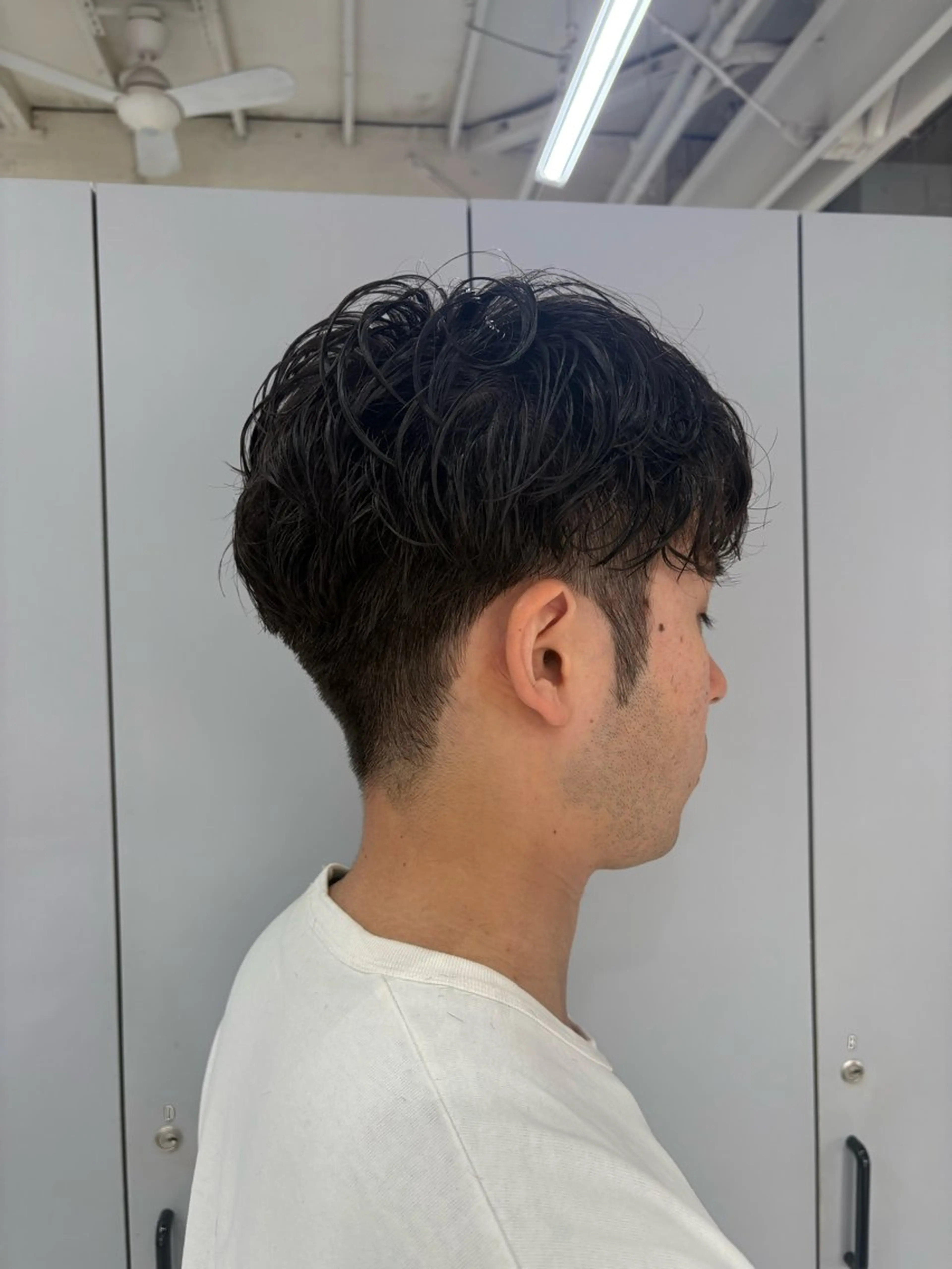 ショート パーマ メンズ カット パーマ KANA .のヘアスタイル