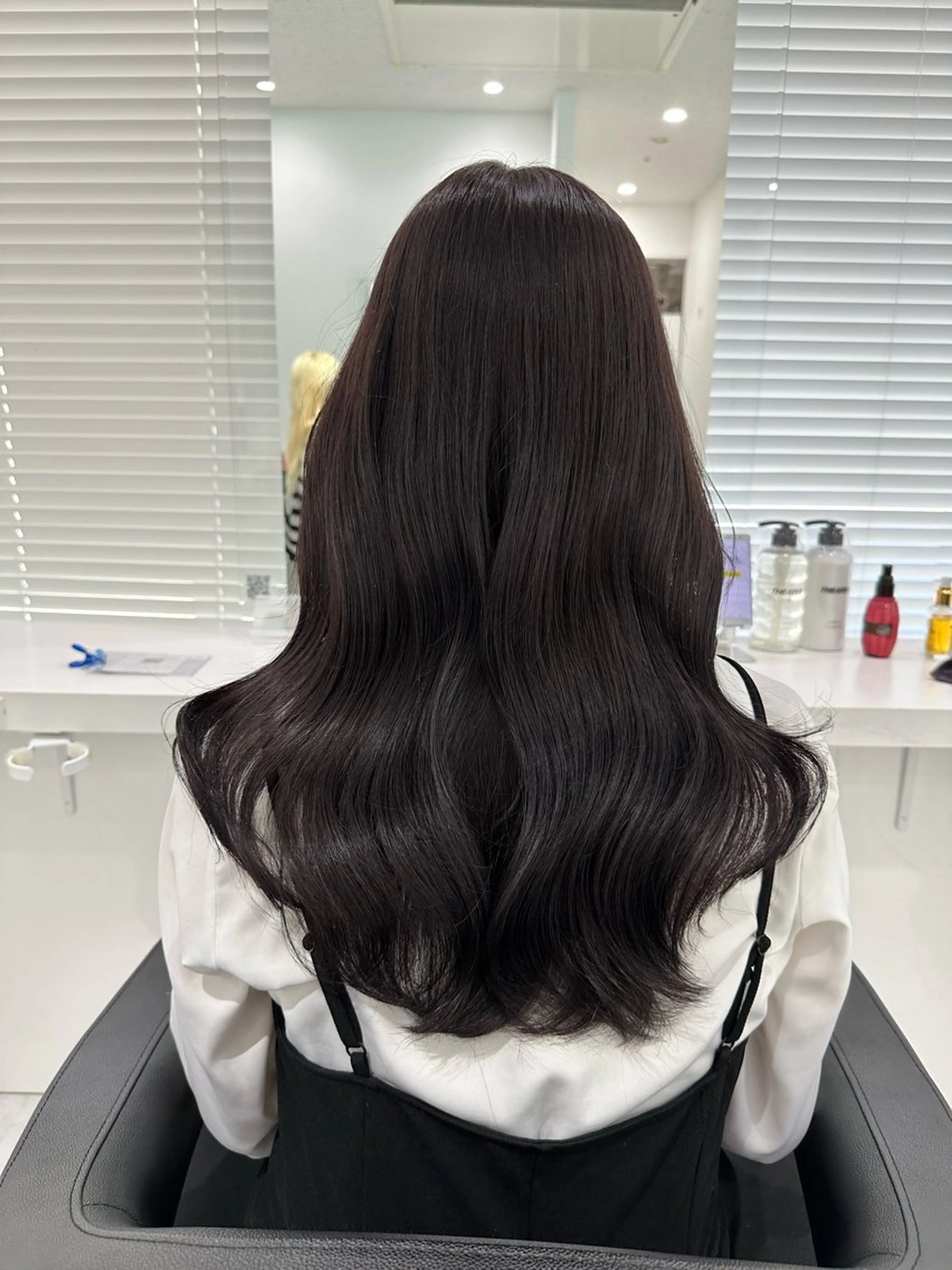 ミディアム カラー カット ヘアカラー トリートメント ヘッドスパ ヘアセット ♡上品韓国髪♡ブラ ウン/SAYATOのヘアスタイル