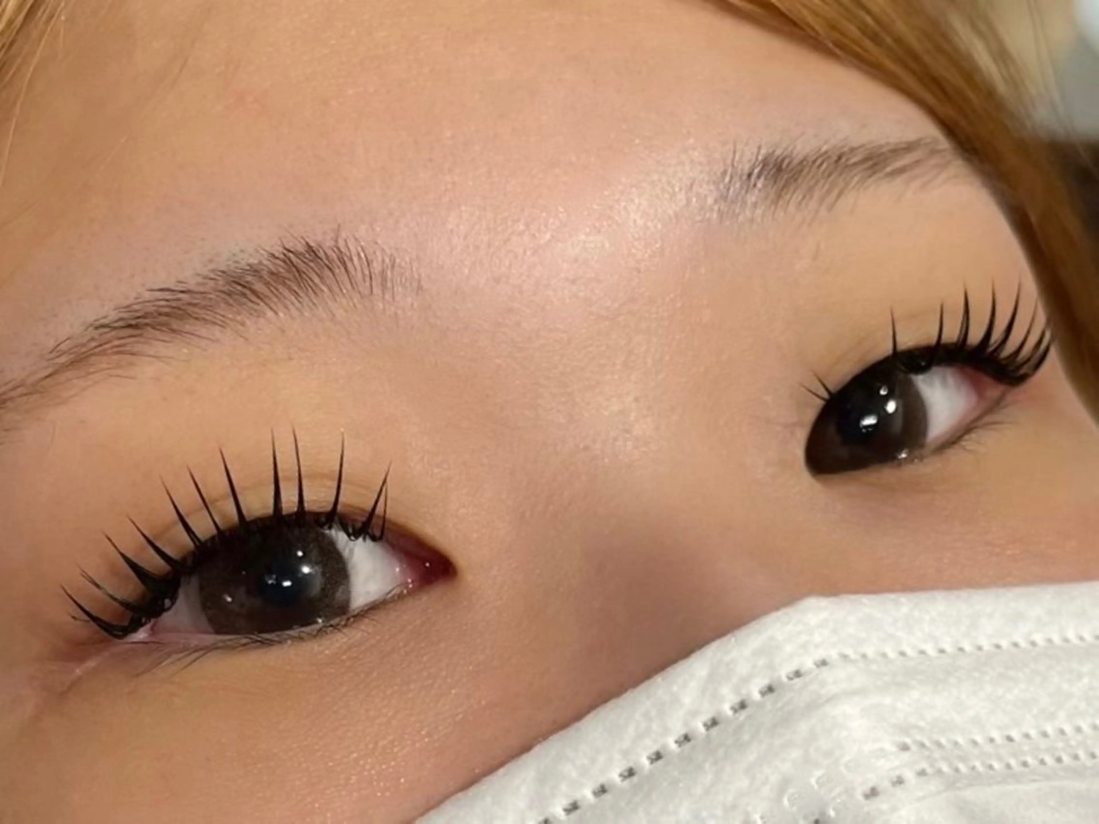 Lカール撮影モデル🌺フラットラッシュ120本の写真