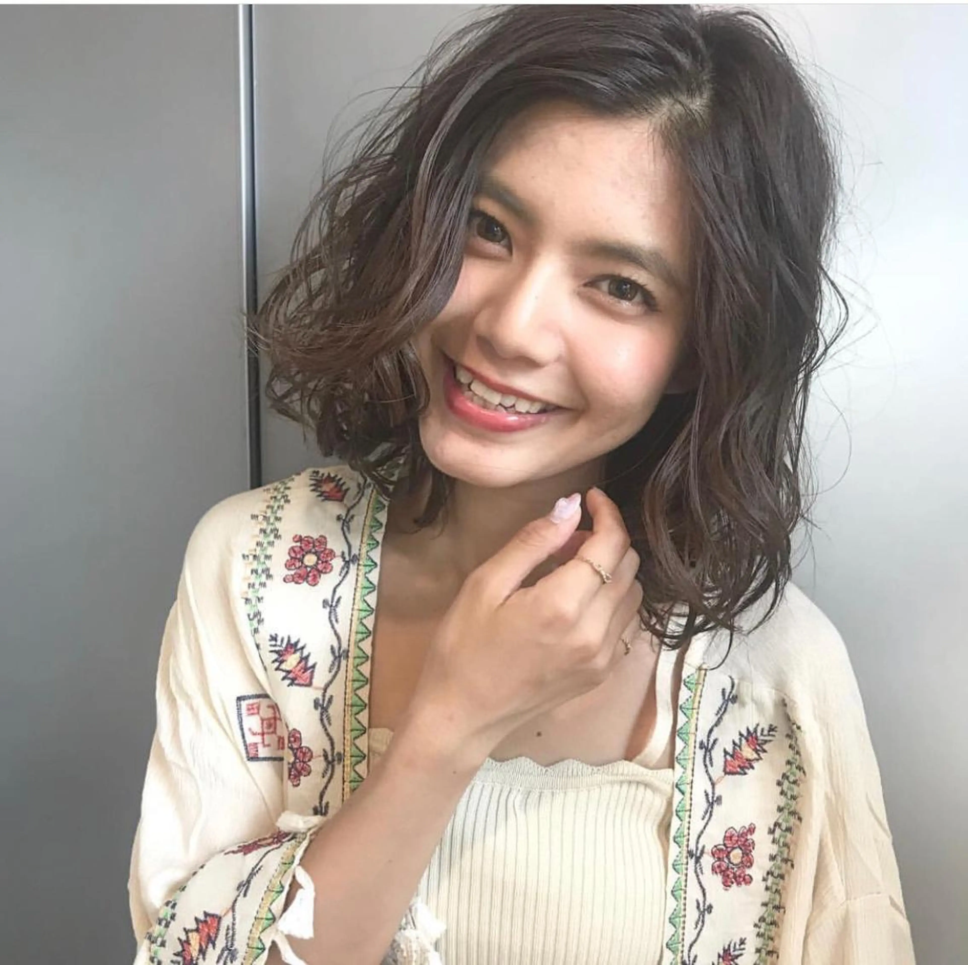 ミディアム カラー ヘアアレンジ joli【ジョリ】所属・mayu ☺︎のヘアスタイル
