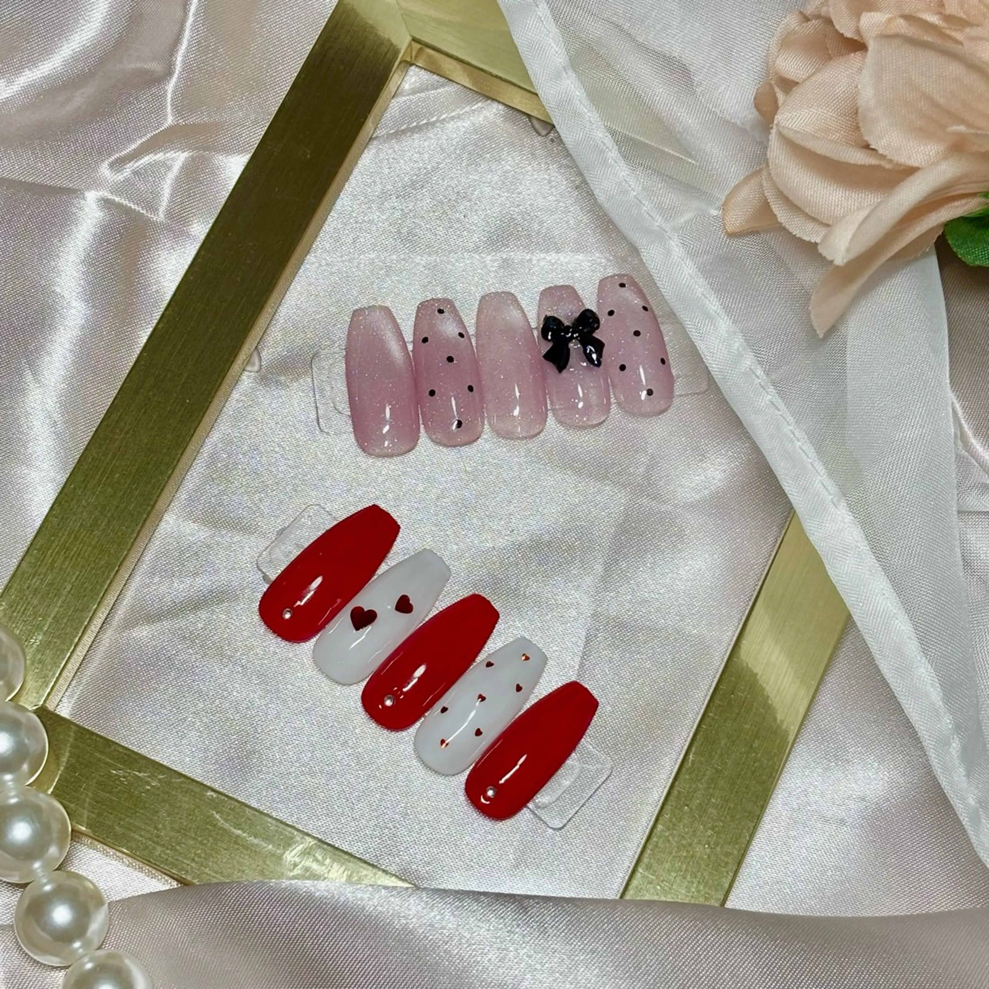 チップ長さだし10本【定額ネイル】オフなし🧡¥5000の写真