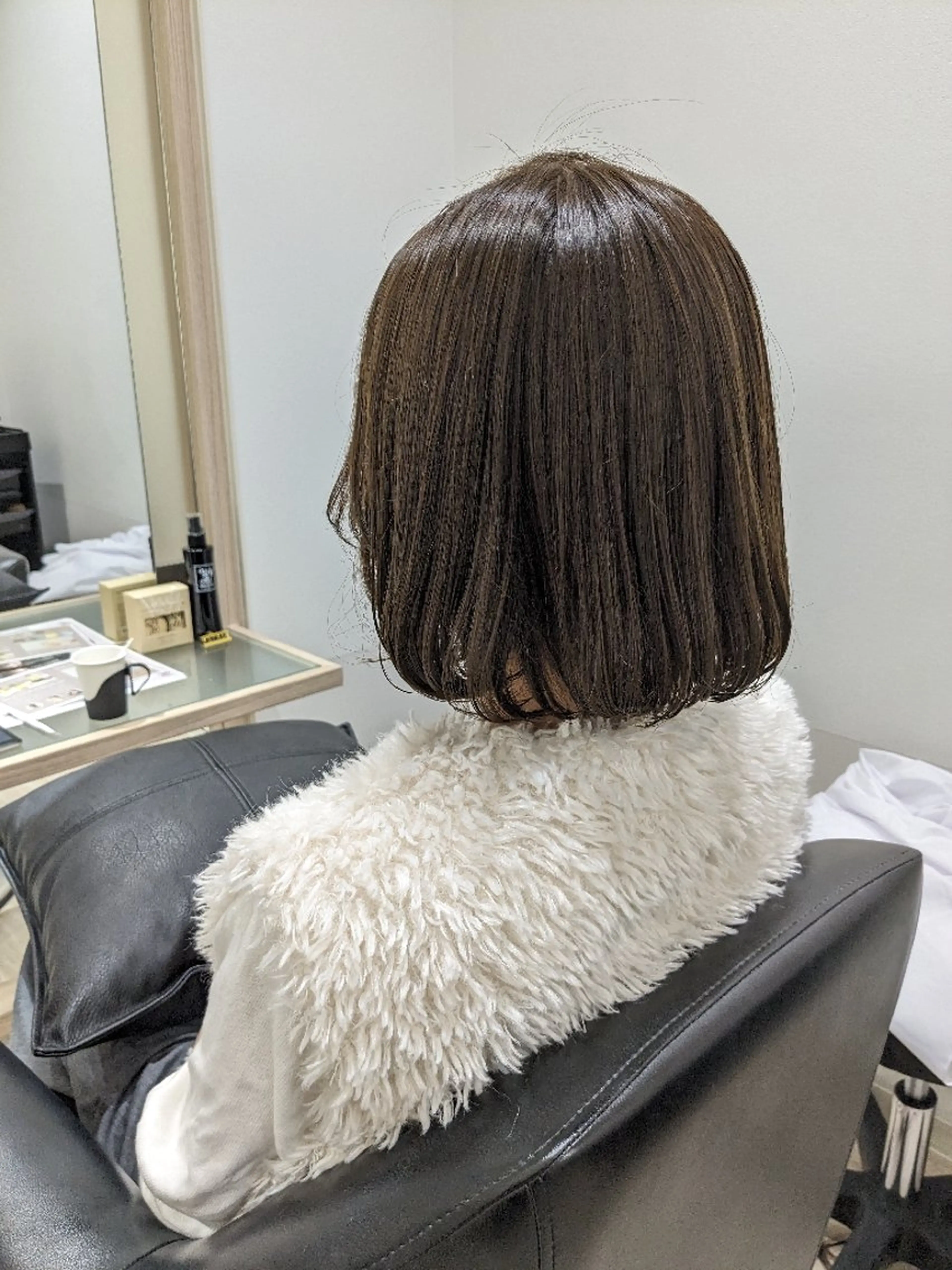 ミディアム アッシュ カット ヘアカラー トリートメント tocca柏🍀 森満　早紀のヘアスタイル
