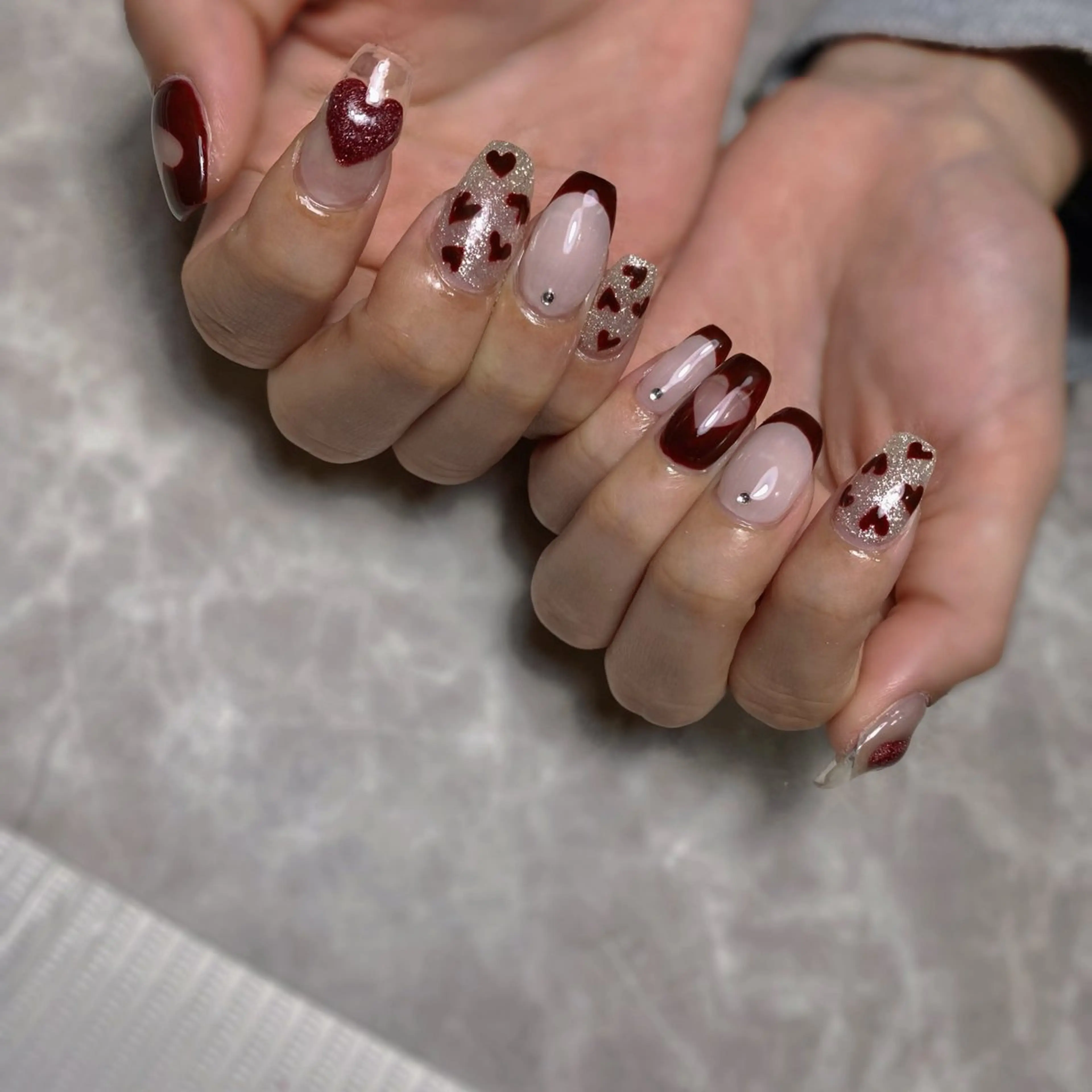 ネイル バレンタイン non ♡のネイルデザイン