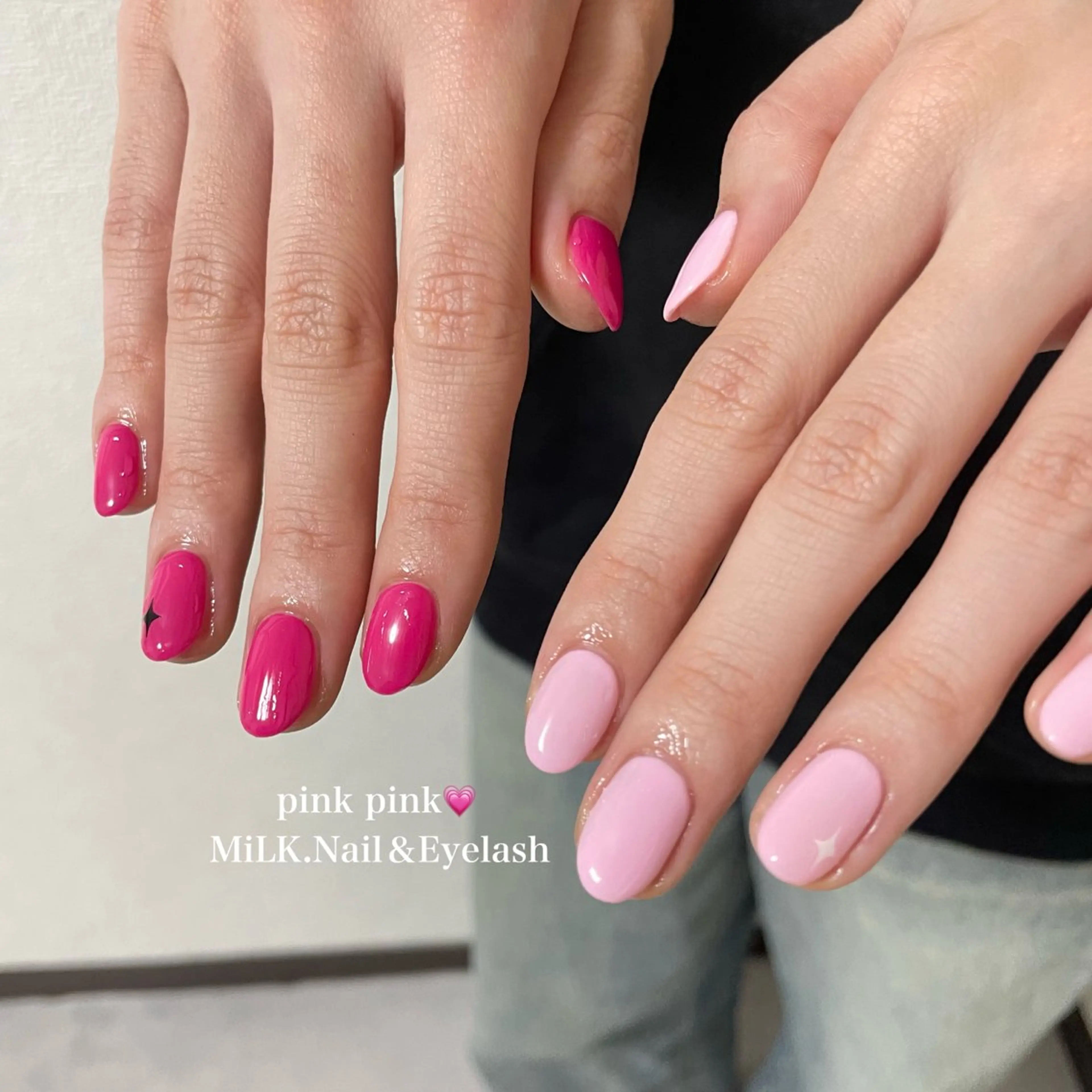 ネイル ワンカラーネイル MiLK.   Nail&Eyelash所属・MiLK. wakaのマツエク・マツパデザイン