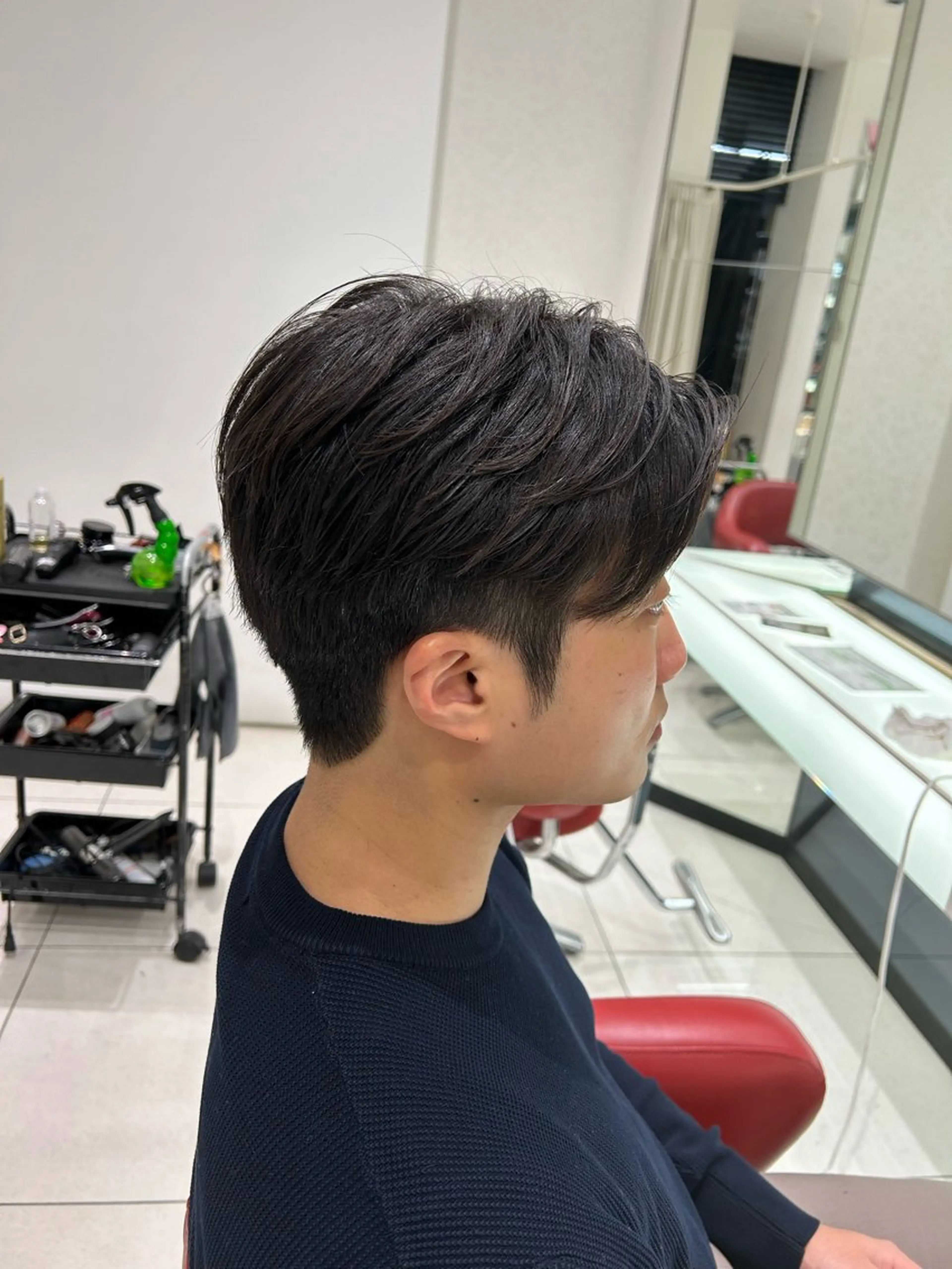 メンズ センターパート メンズ韓国風 ウノプリール茶屋町店所属・Hotaru/梅田 /茶屋町のヘアスタイル