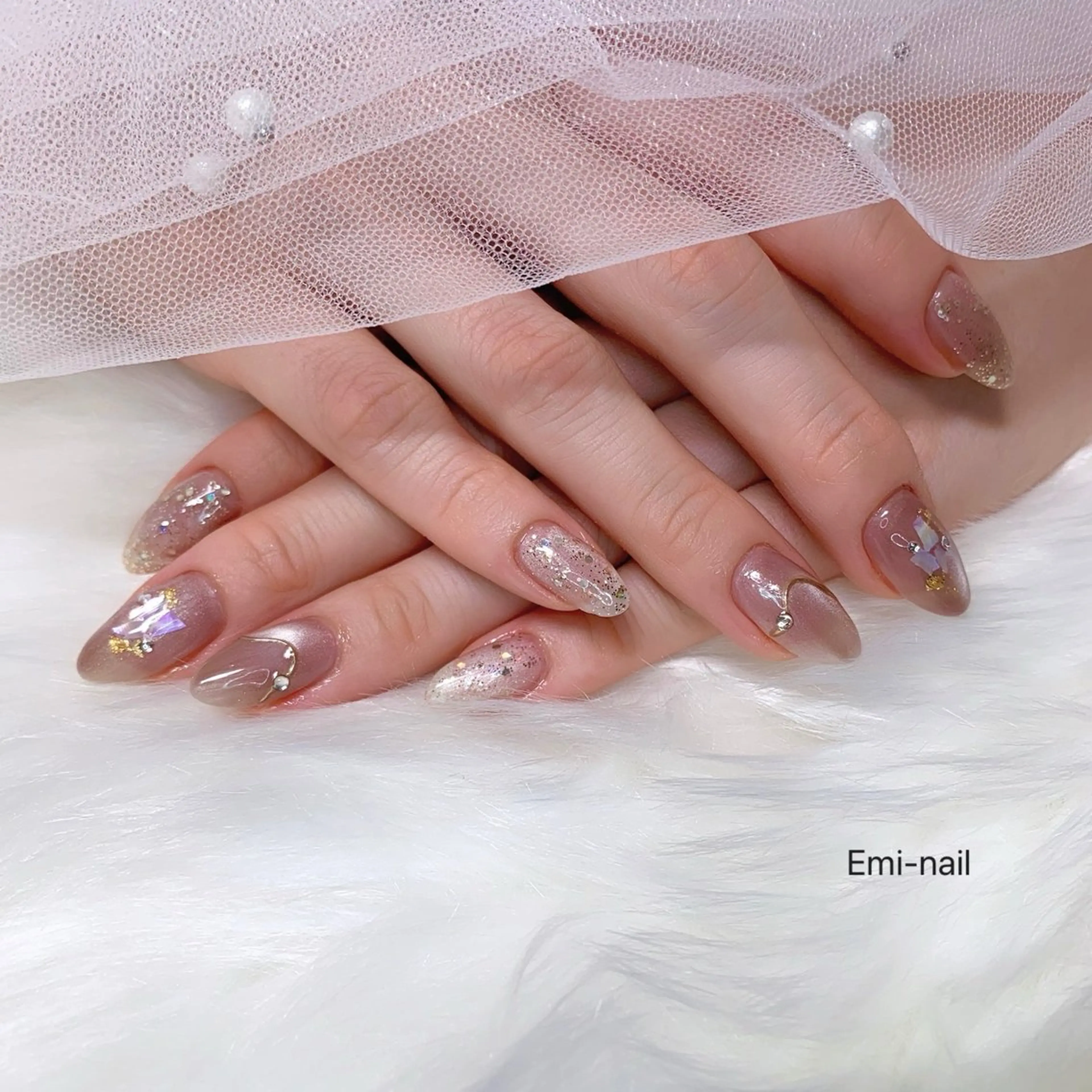 ネイル ハンドネイル Emi-nail 江﨑のネイルデザイン