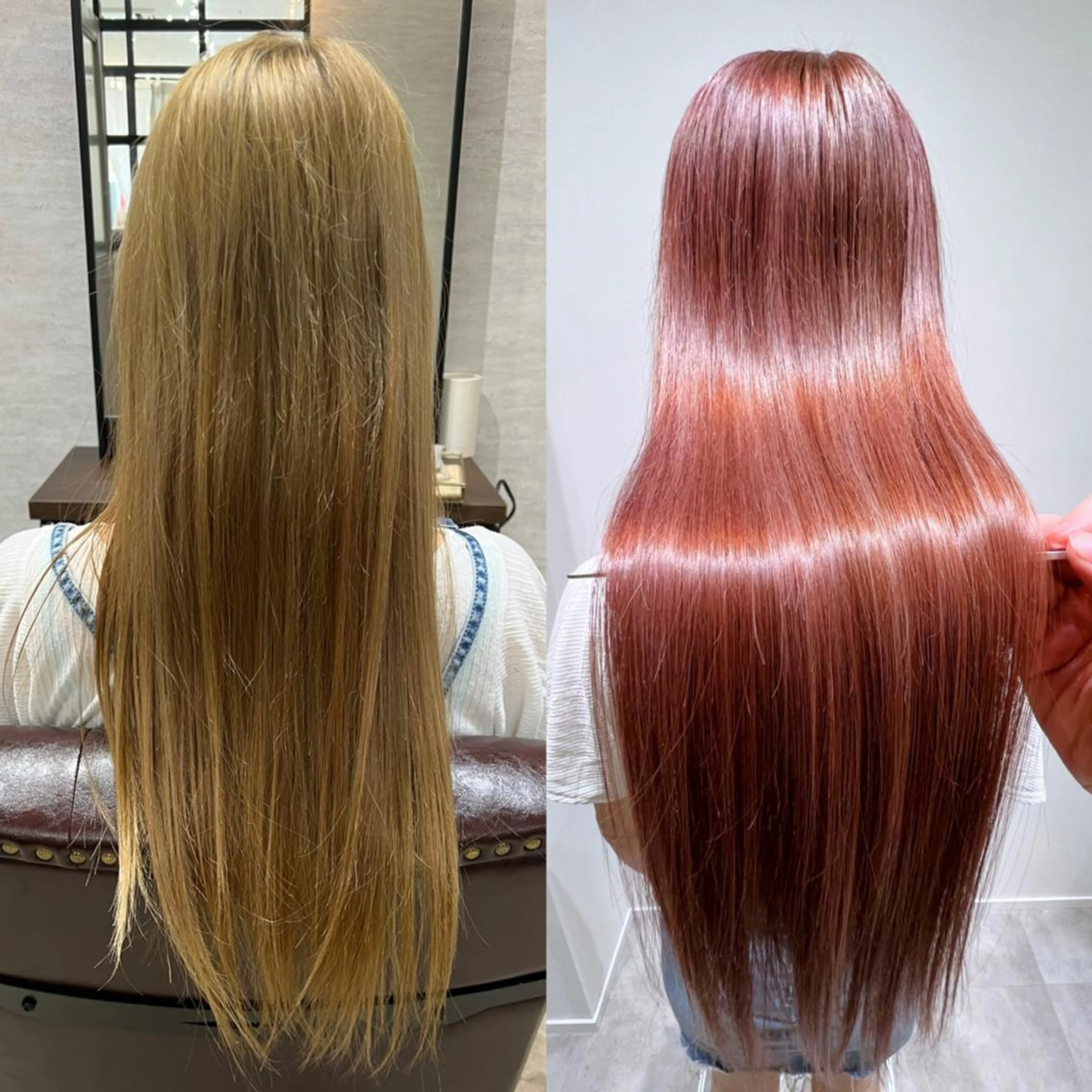 ロング カラー 髪質改善 カット ヘアカラー トリートメント ヘッドスパ ヘアセット ROW吉祥寺✨ 髪質改善TR&スパ✨のヘアスタイル