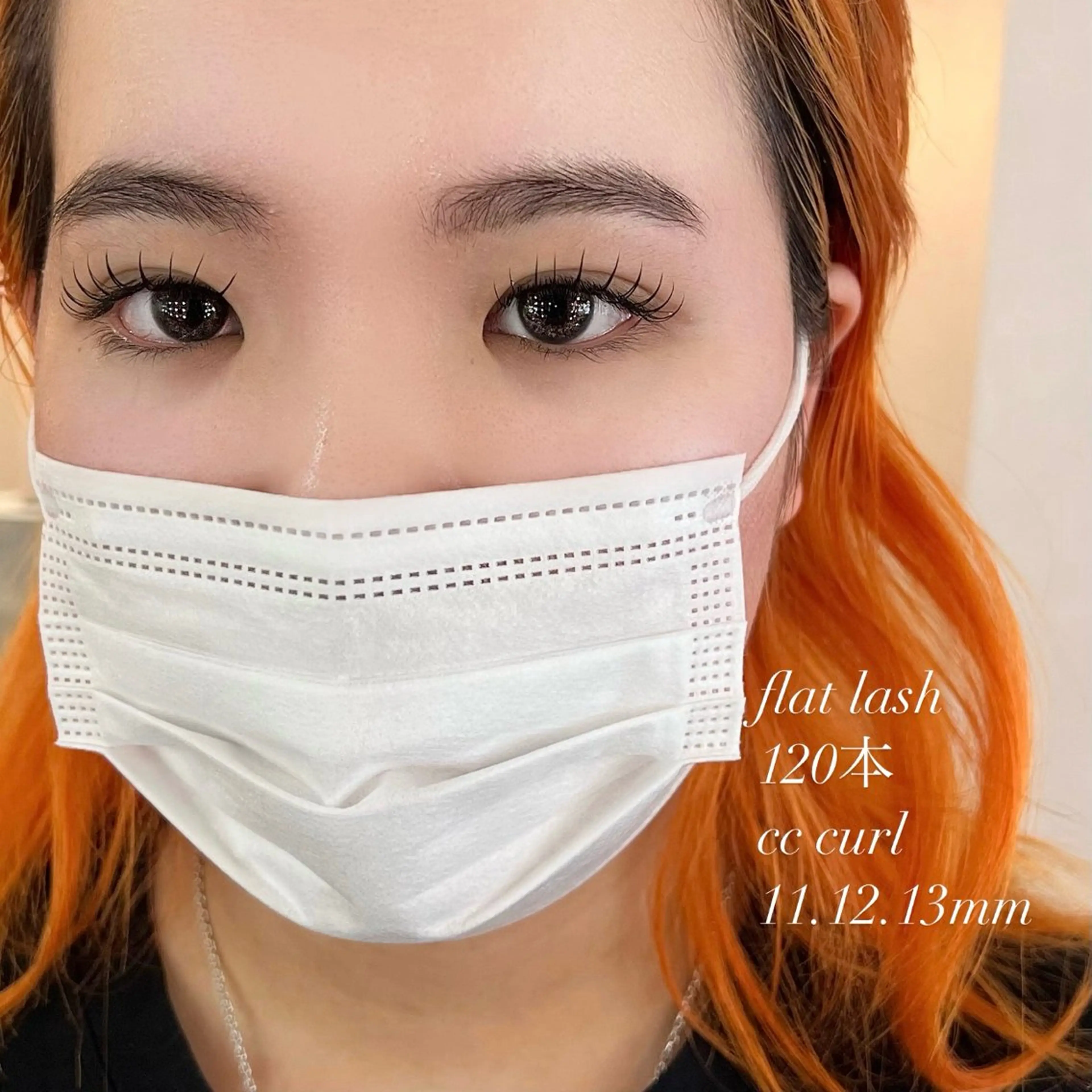 マツエク・マツパ フラットラッシュ マツエク suu⟡HINAKO |パリエク|マツエクのマツエク・マツパデザイン