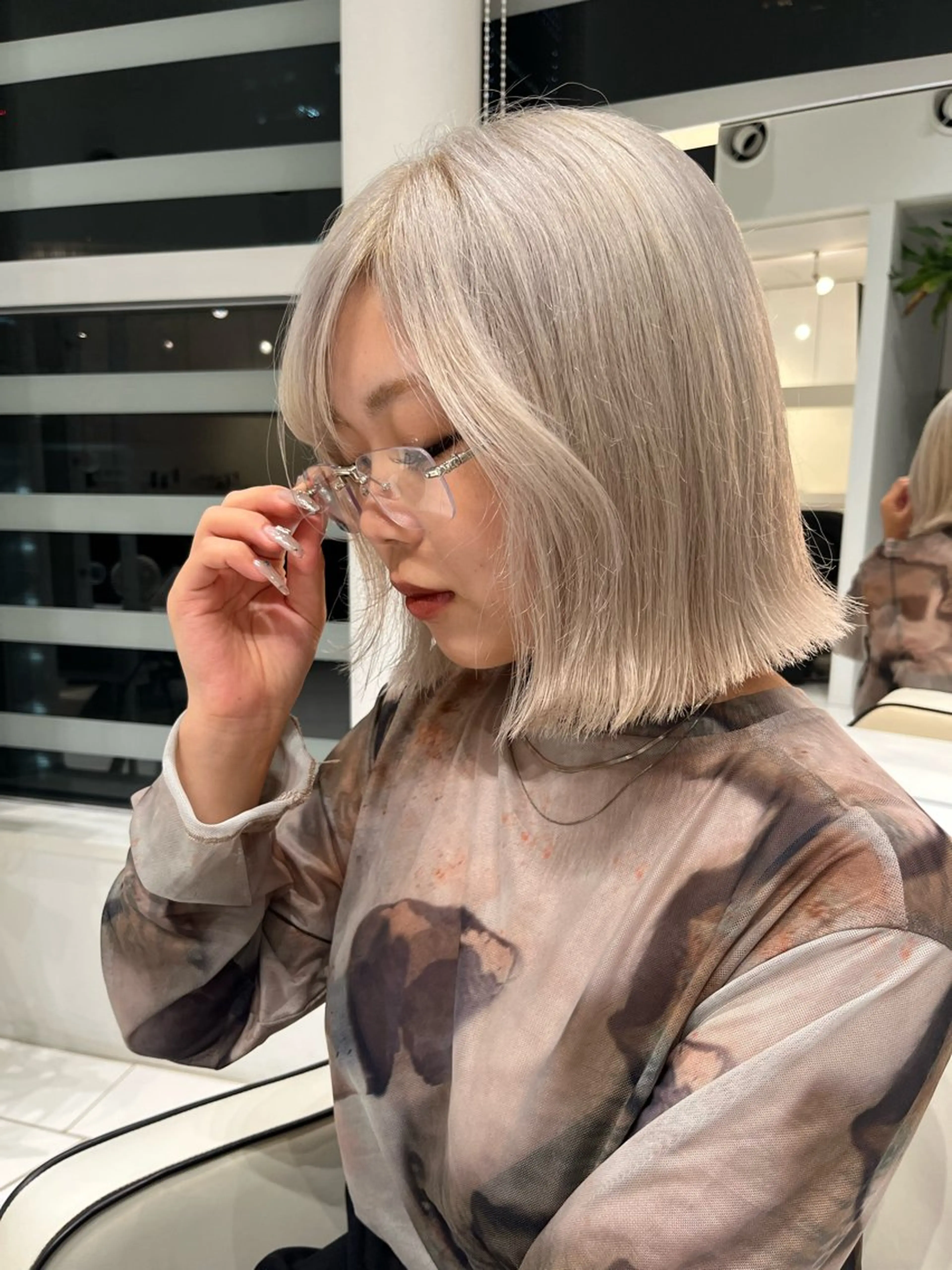 ミディアム INFIS所属・🦋 結衣のヘアスタイル