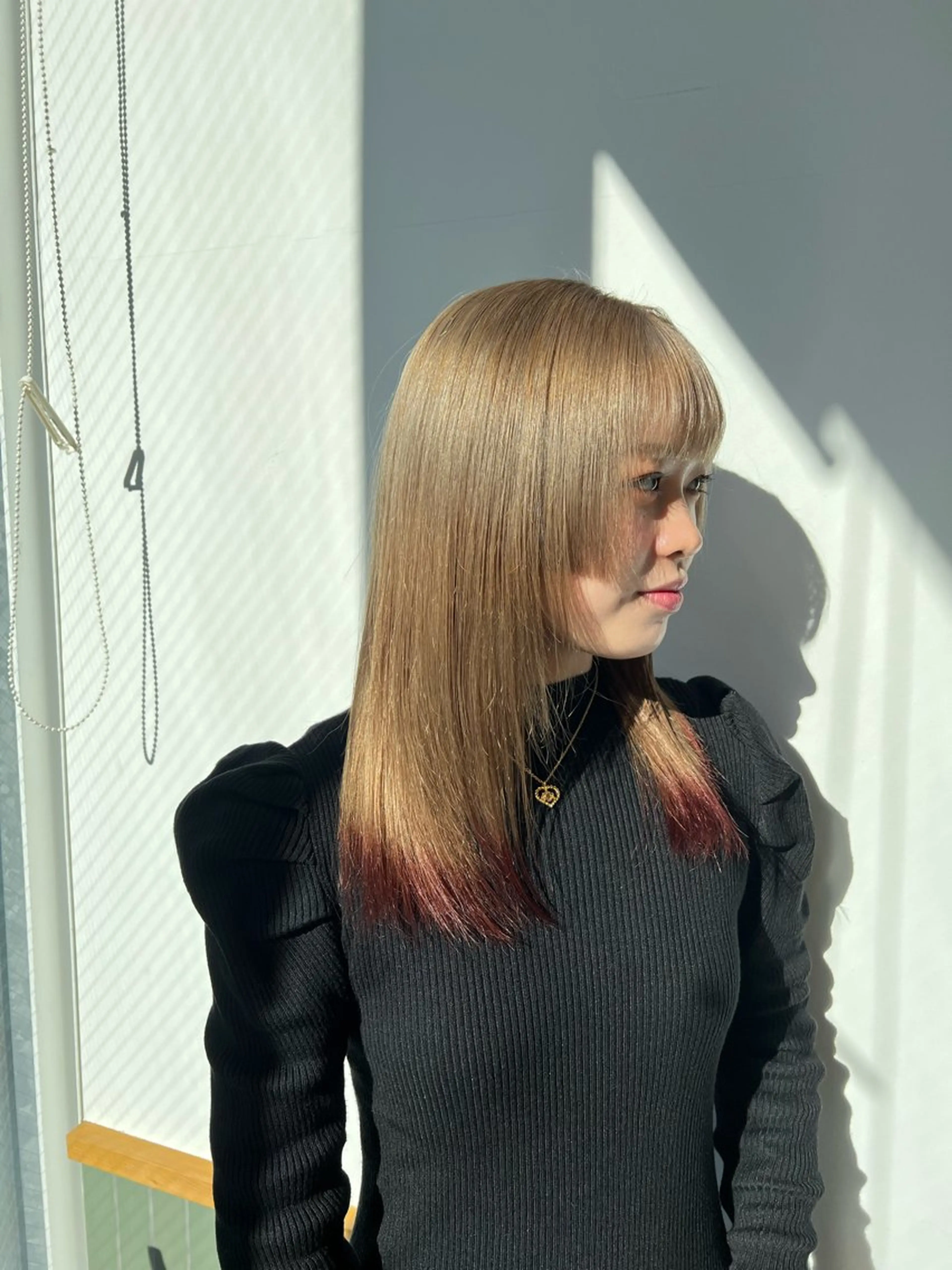 ロング カラー カット ヘアカラー トリートメント 色落ちまで綺麗に 🔅KANTAのヘアスタイル