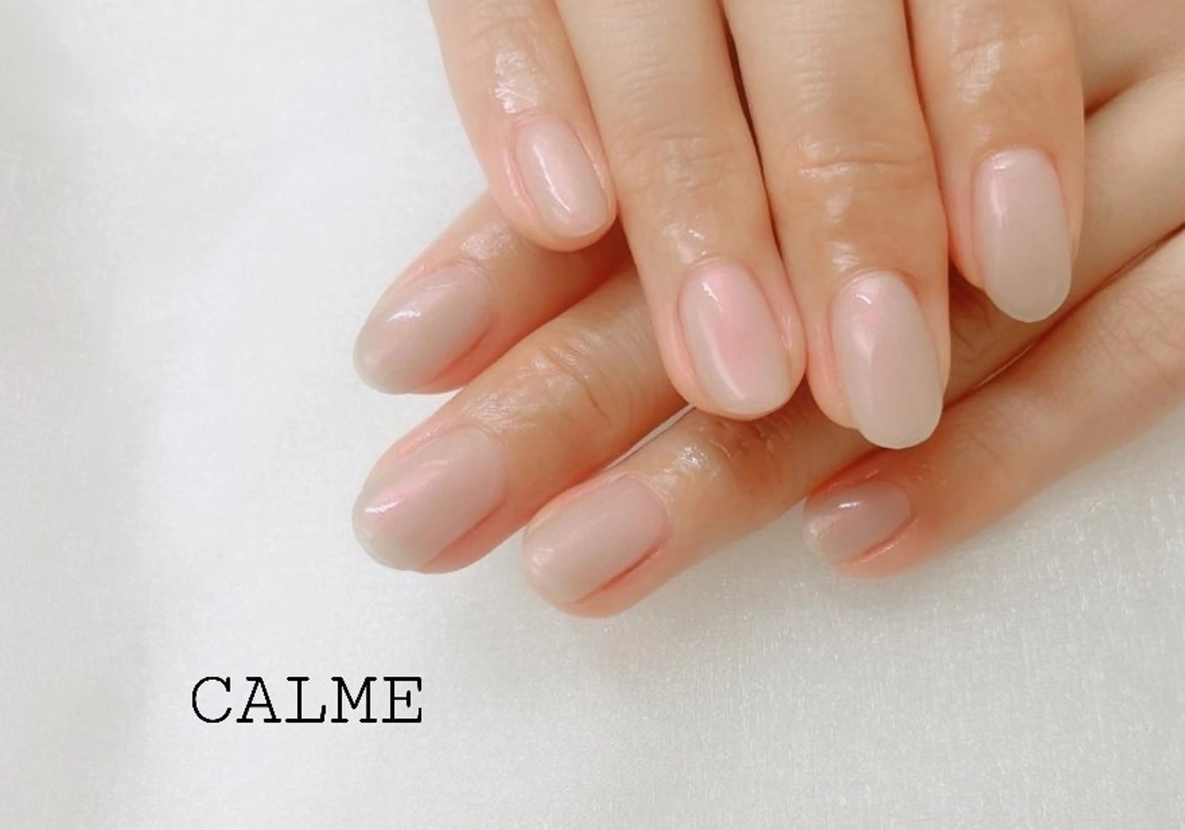 ネイル ワンカラーネイル CALME ♡のネイルデザイン