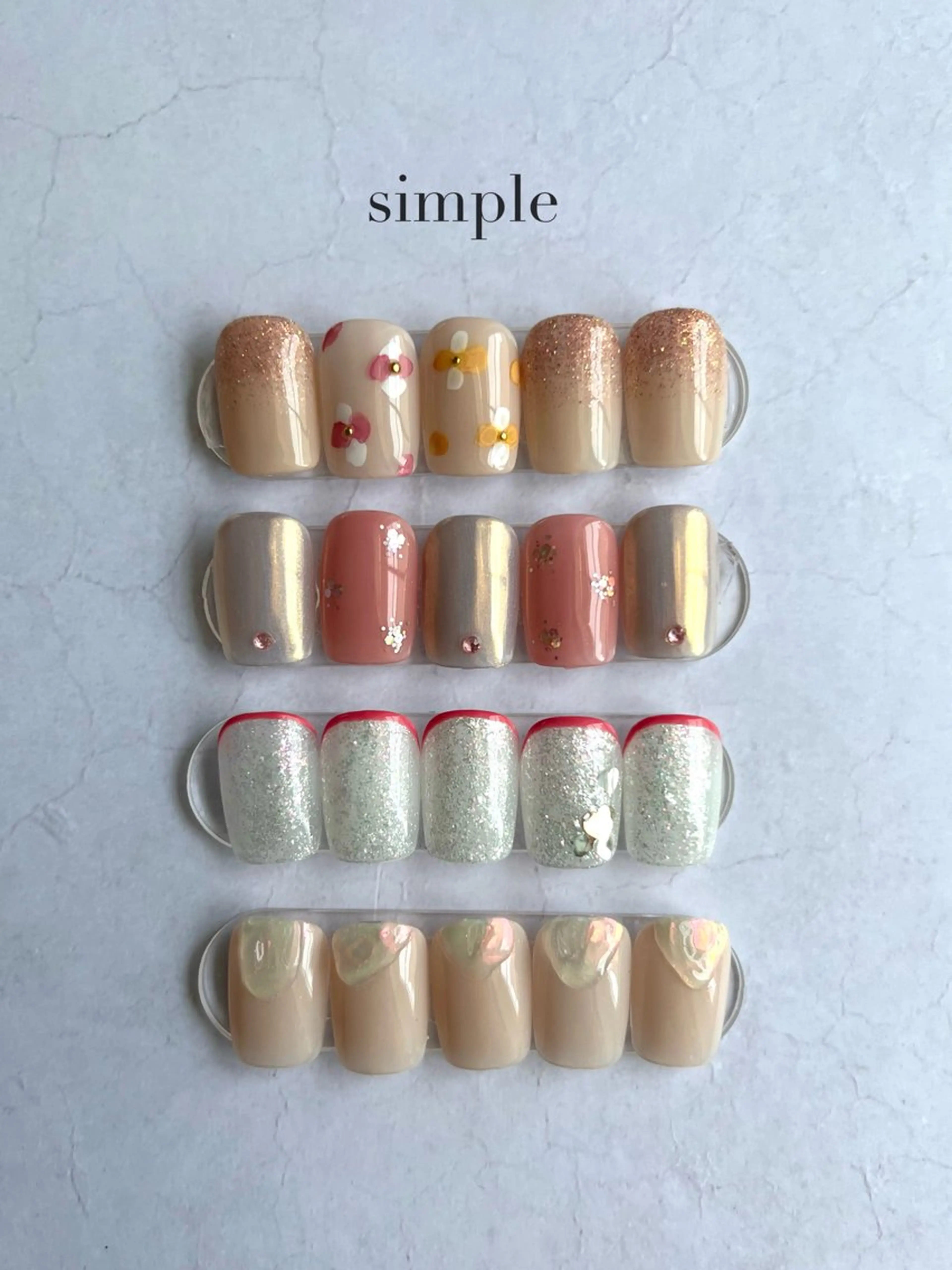 ネイル ハンドネイル Unique 【ユニーク】のネイルデザイン