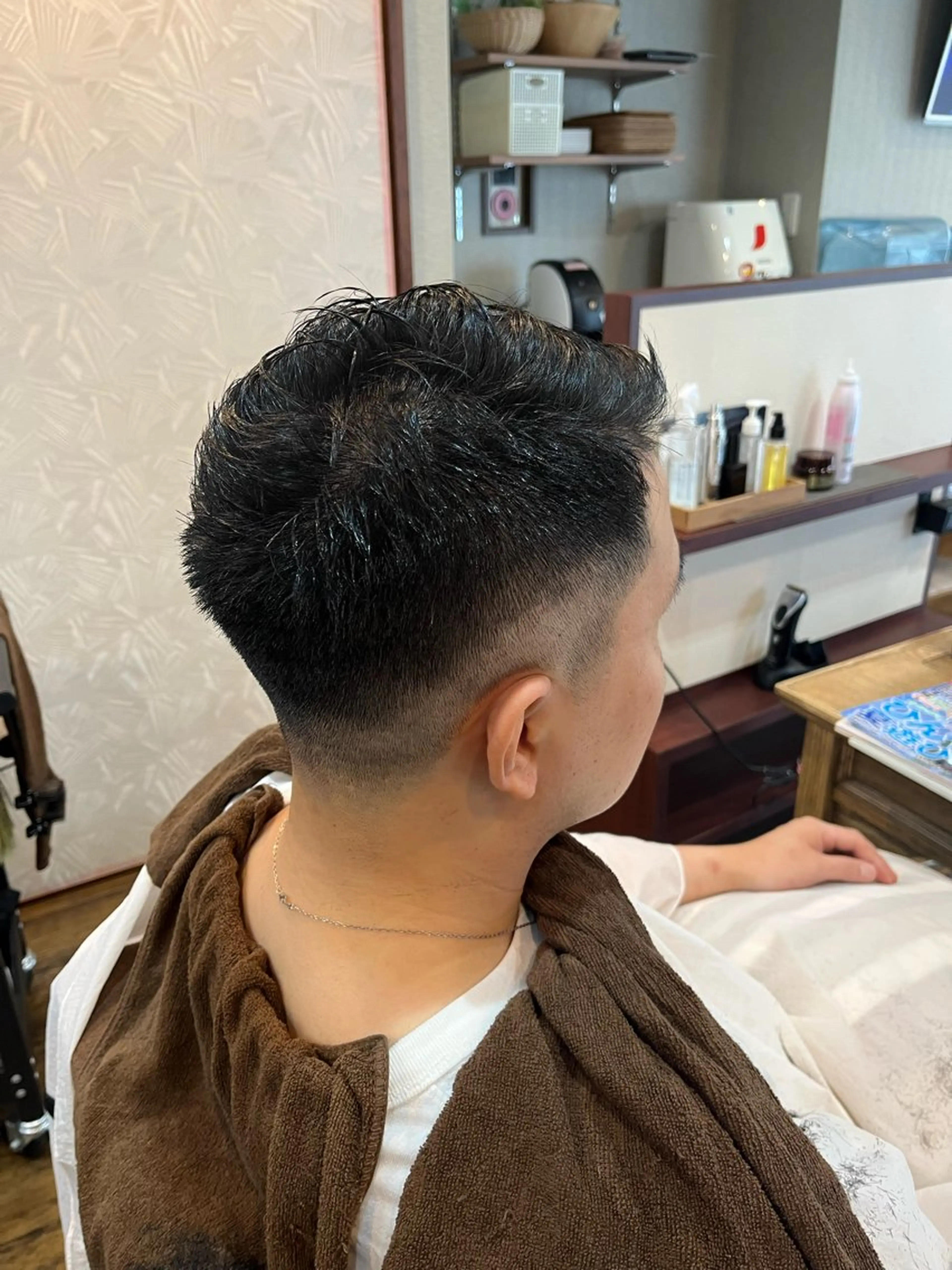 ショート メンズ フェードカット Lamie所属・大人女子&髪改善専門 Nobuフリーランスのヘアスタイル