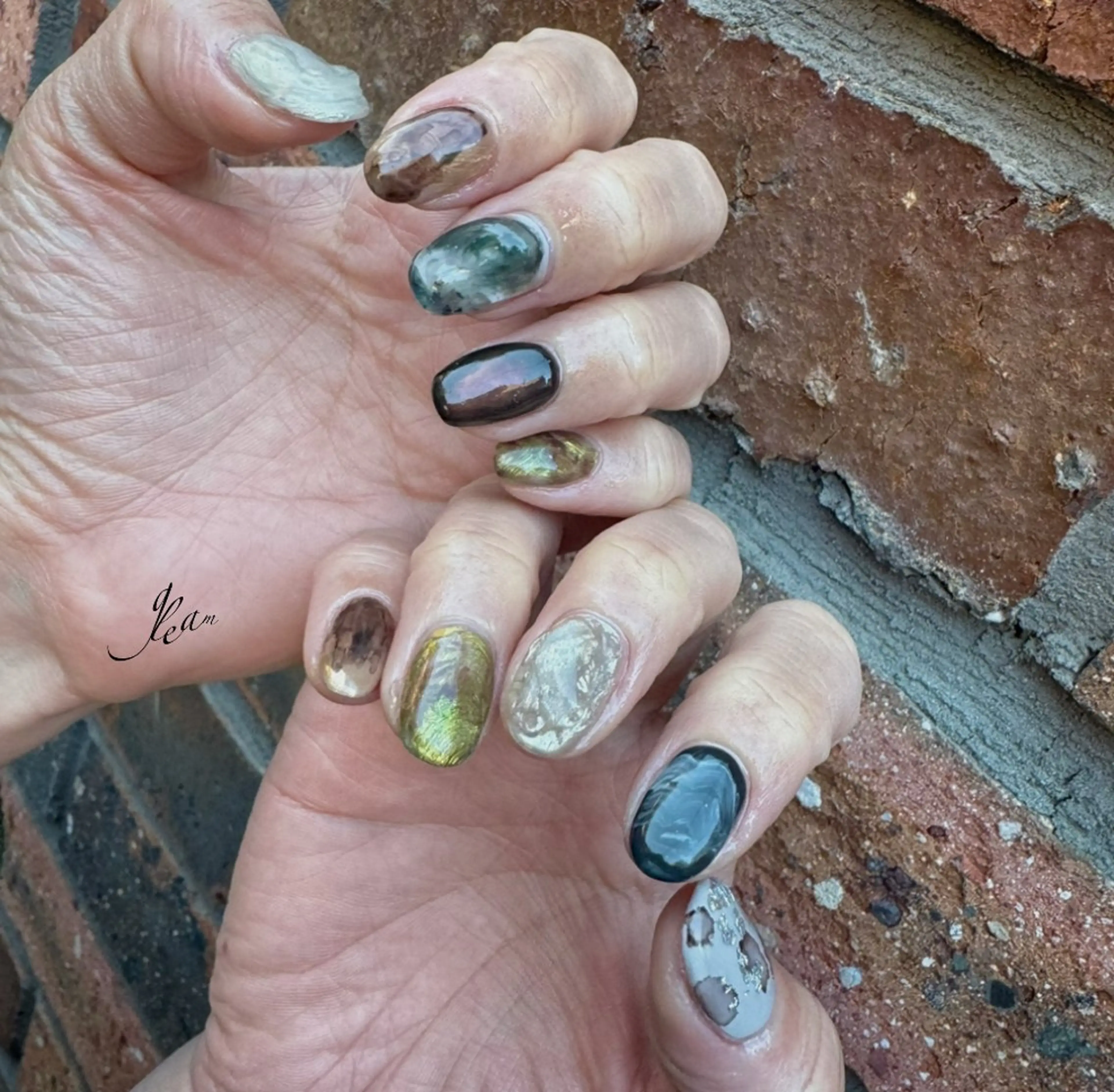 ネイル ハンドネイル gleam所属・gleam✴︎ sayakaのネイルデザイン