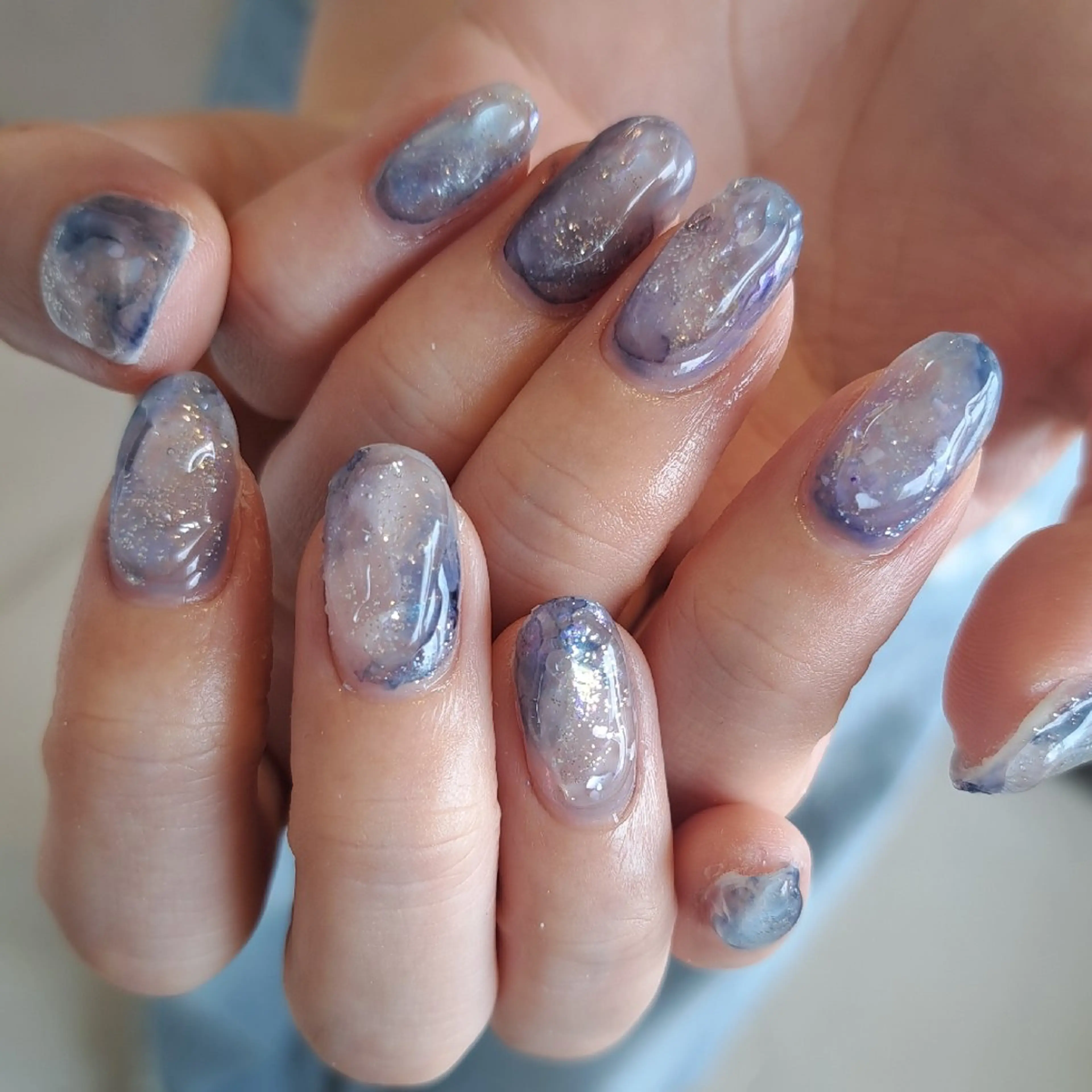 ネイル アートネイル ジェルネイル 持ち込み ニュアンスネイル ぷっくりネイル Nail mood /アートし放題のネイルデザイン