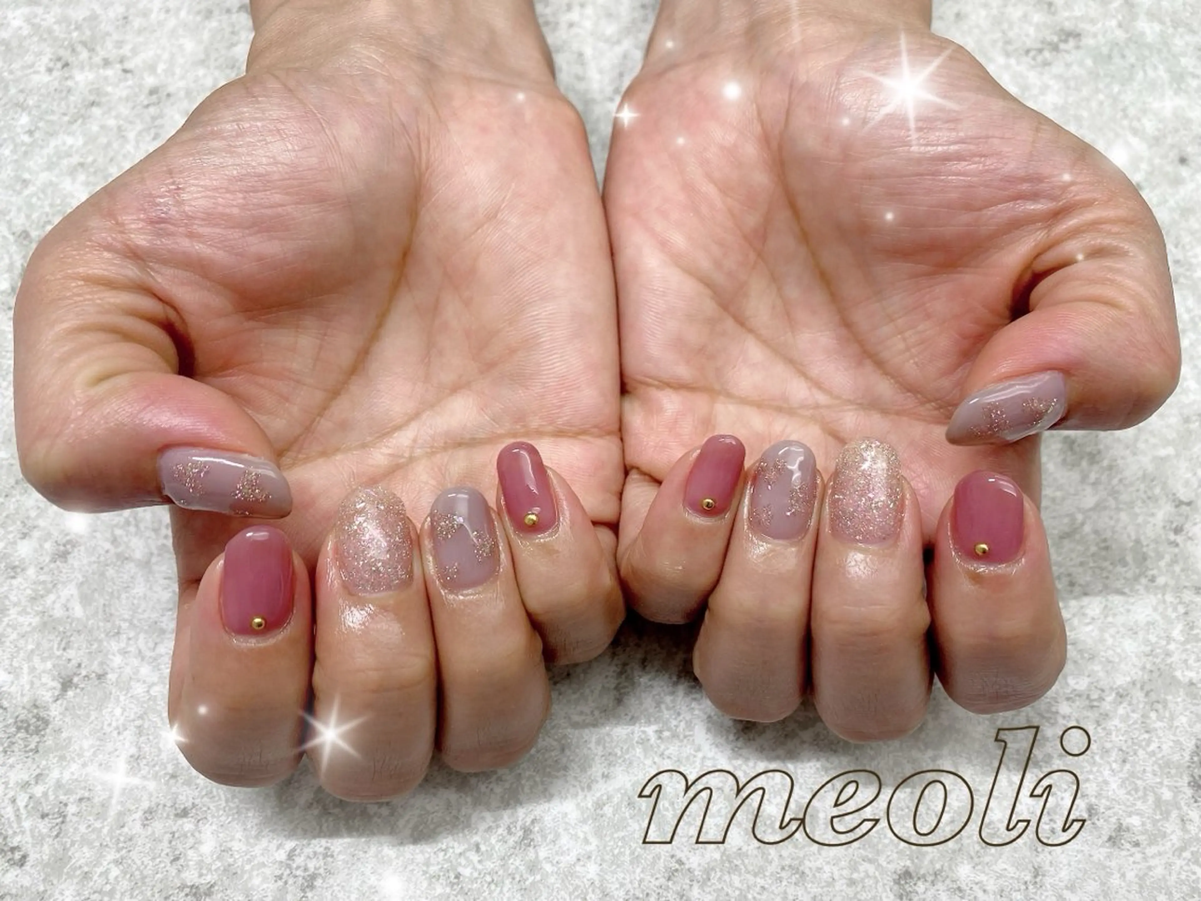 ネイル ハンドネイル nail salon meoli メグのネイルデザイン