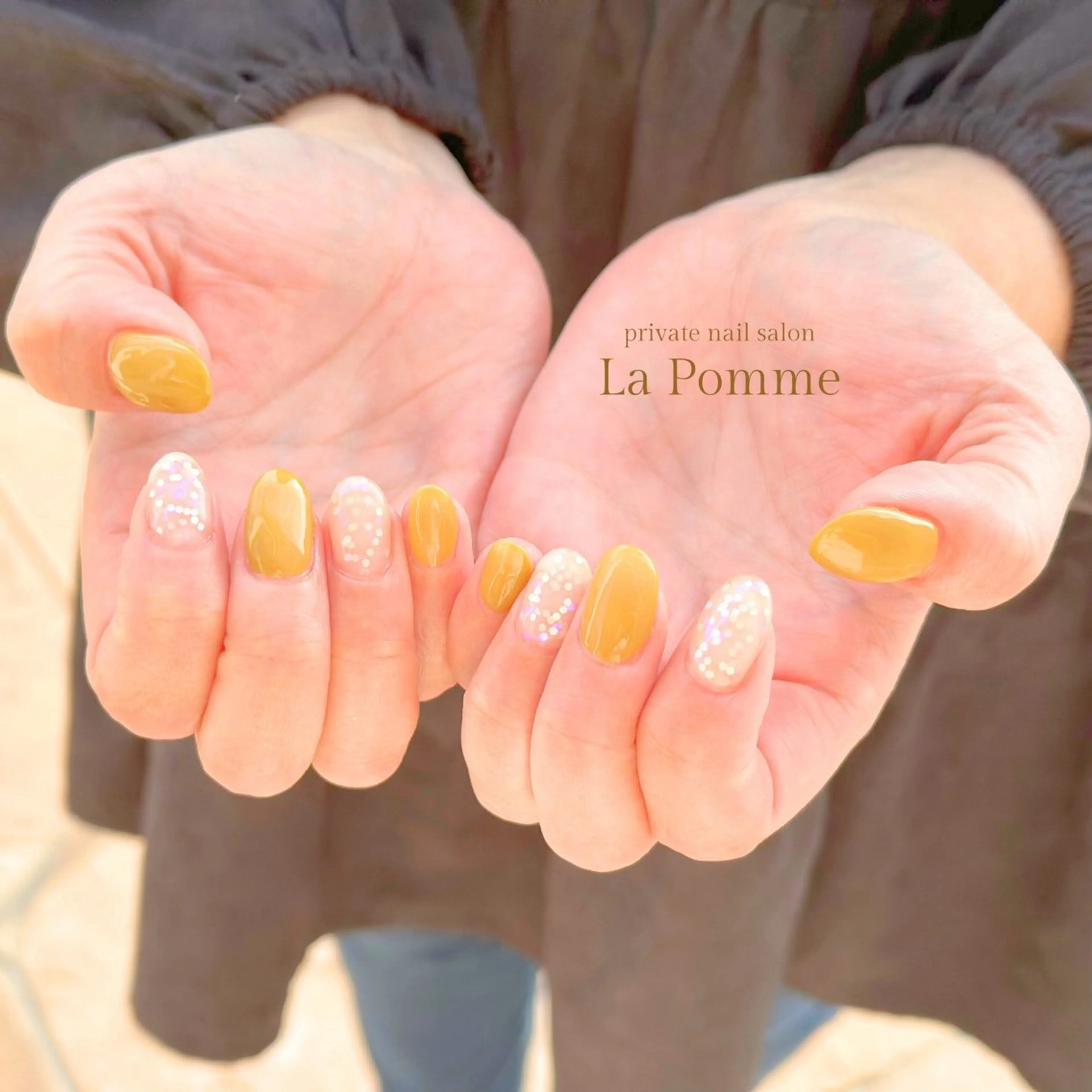 ネイル ハンドネイル nail salon La Pommeのネイルデザイン