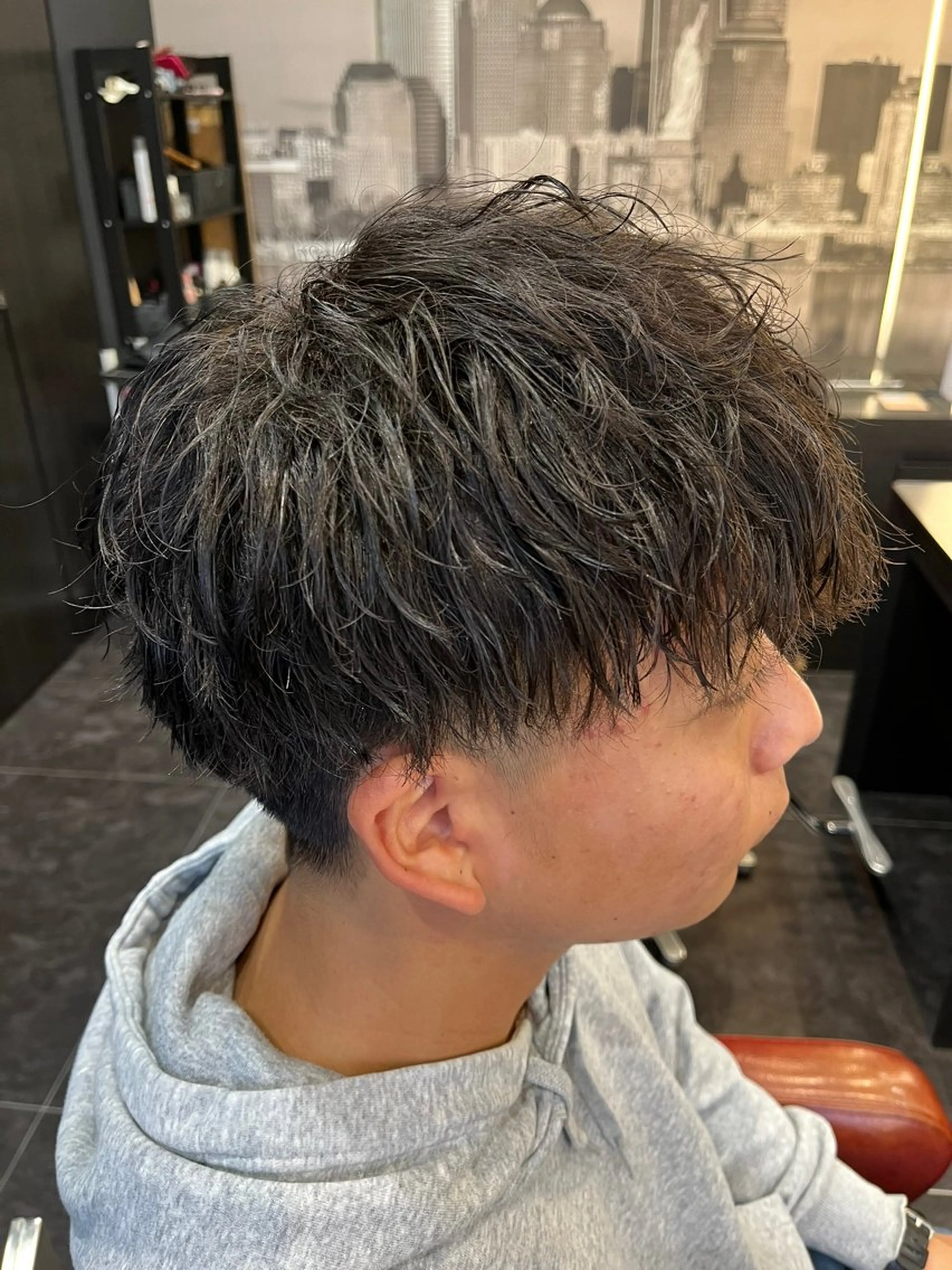 ショート パーマ カット パーマ NYNY🗽💕 ayameのヘアスタイル