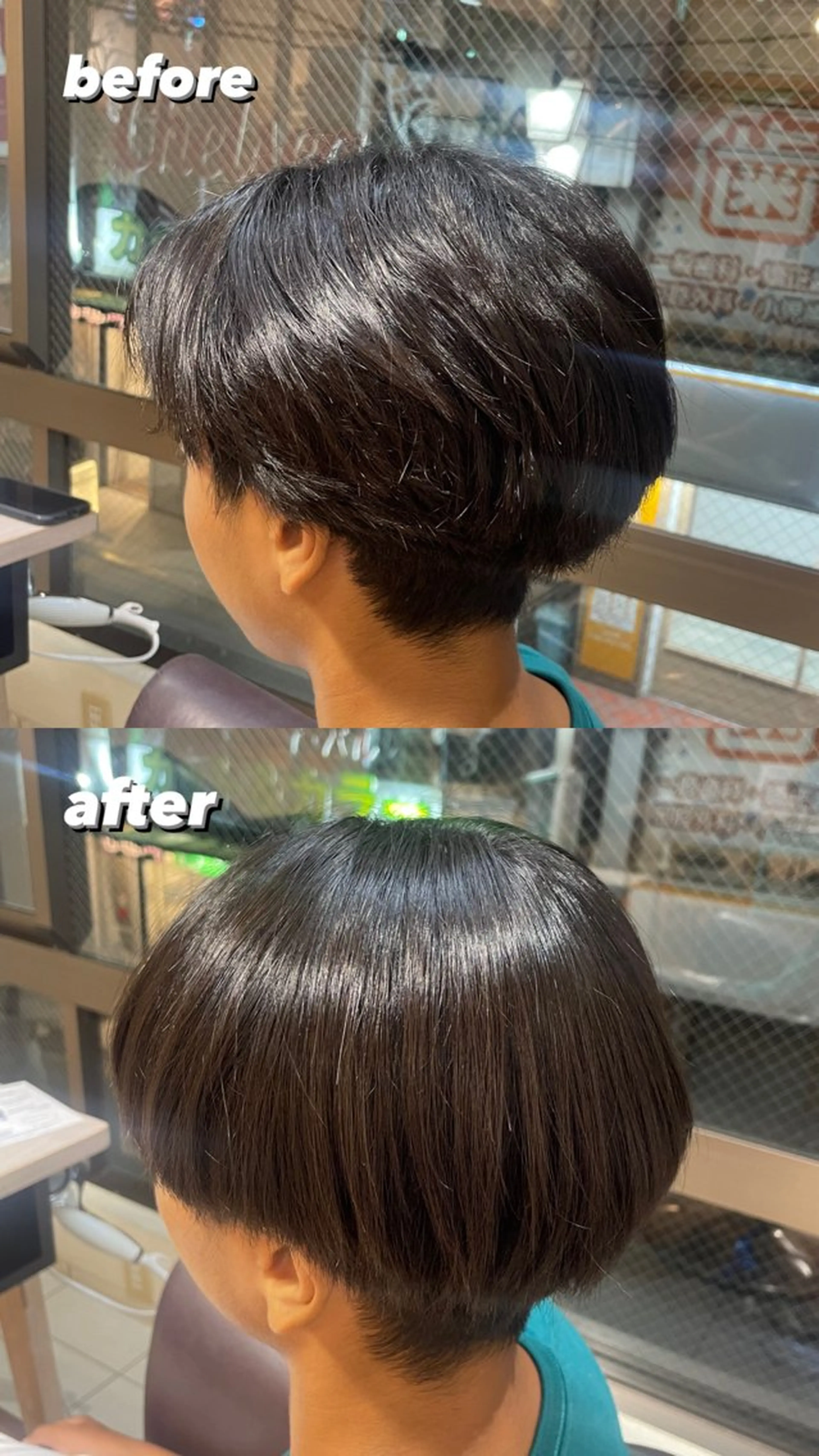 ショート NA NAのヘアスタイル