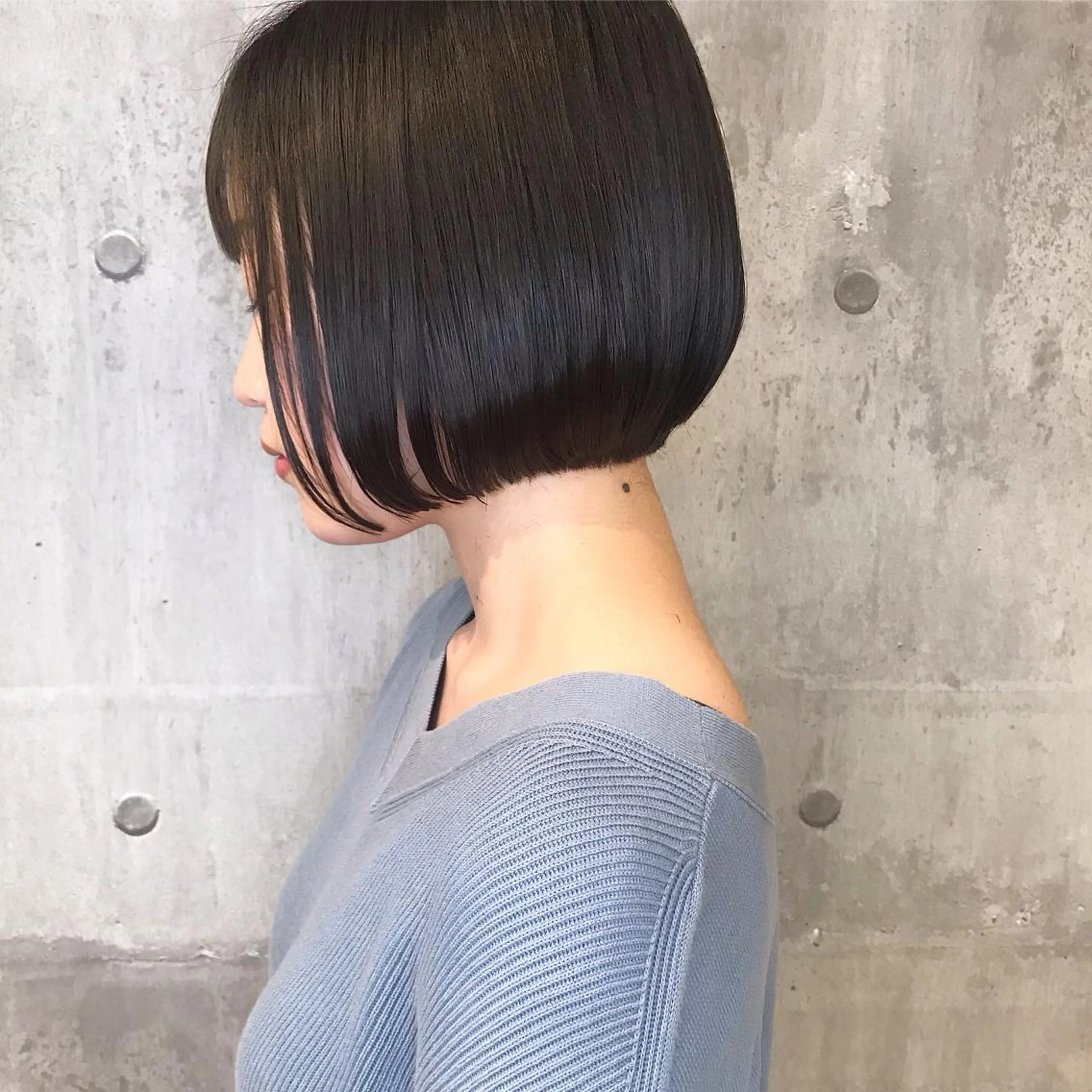 ショート ボブ ﾊｲﾄｰﾝ/ｼｮｰﾄ 村上淳乃🐥のヘアスタイル