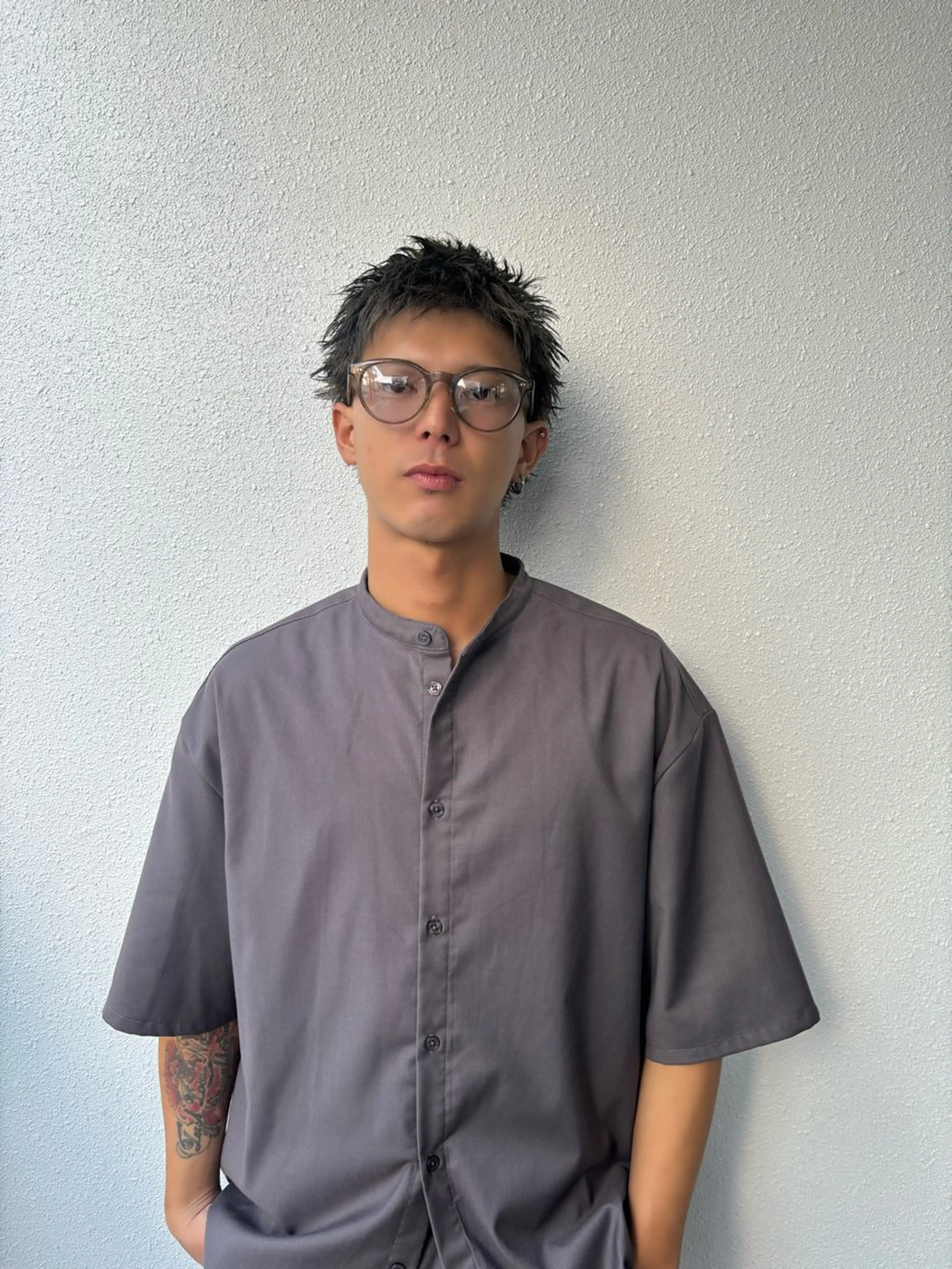 メンズ ヘアカラー トリートメント 古賀 光のヘアスタイル