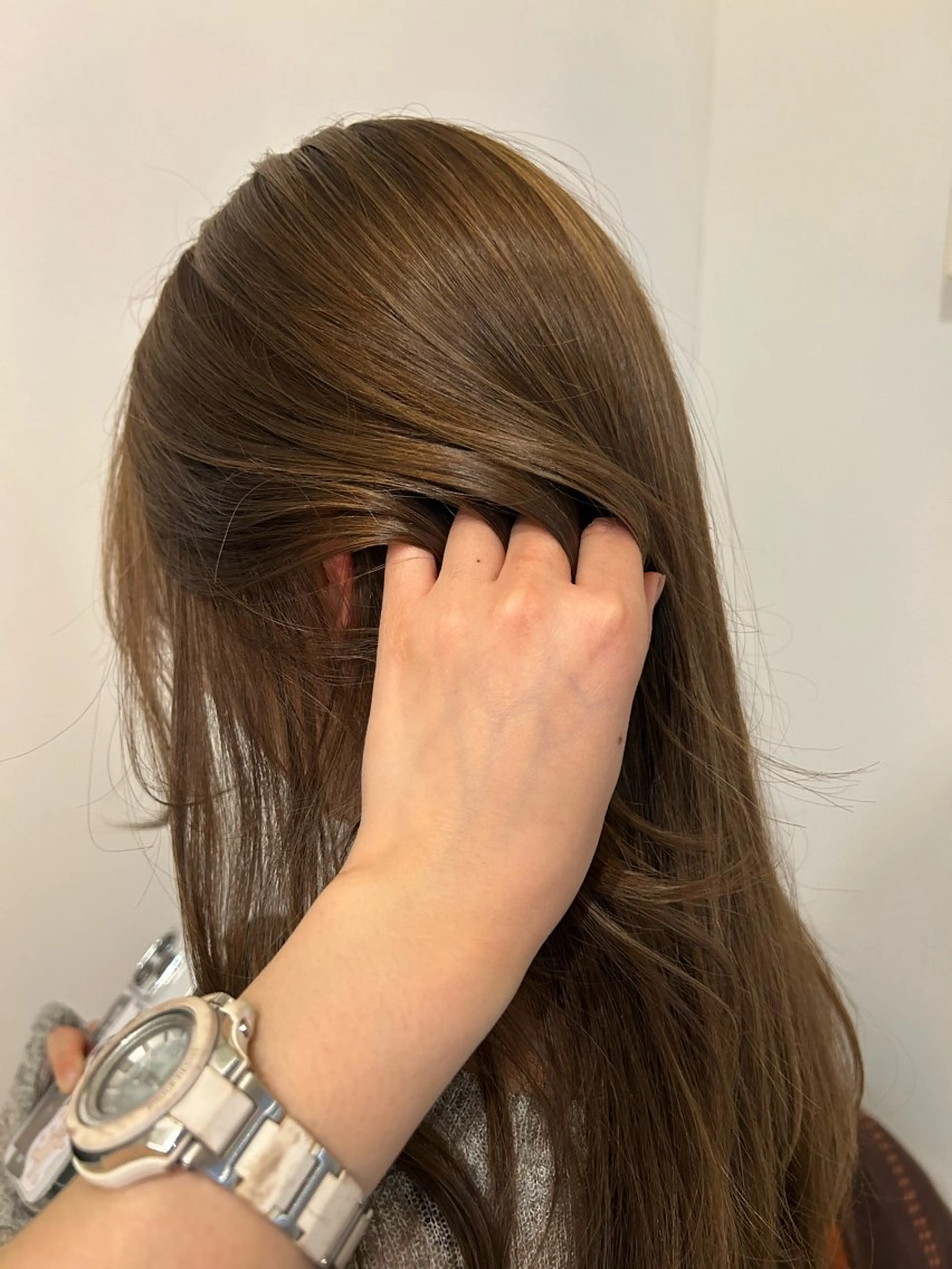 ロング カラー ヘアアレンジ ハイライトカラー ハイライト ヘアカラー 🎀suzuna 透明感colorのヘアスタイル