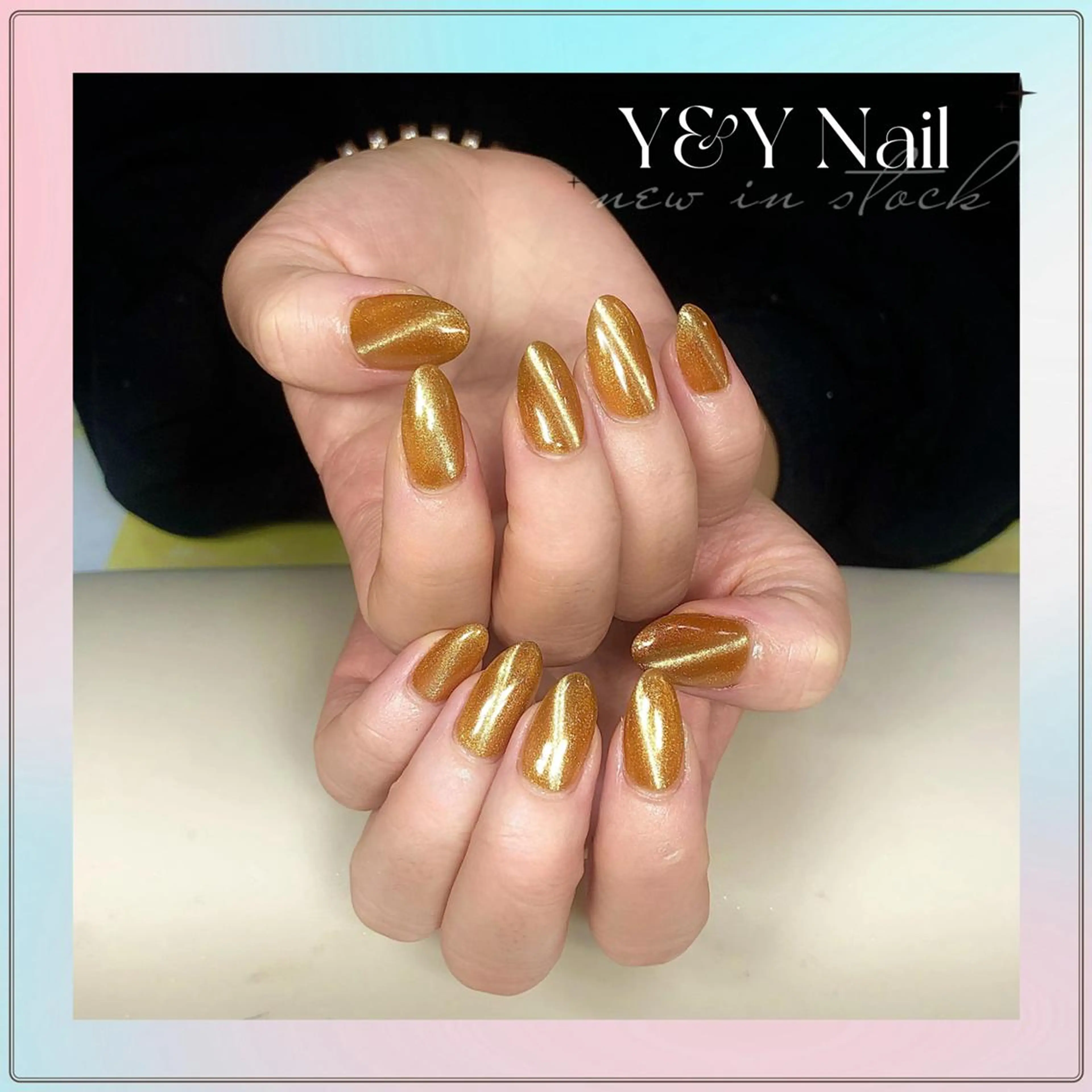 ミディアム ハンドネイル ハンドケア Y&Y Nail Salonのネイルデザイン
