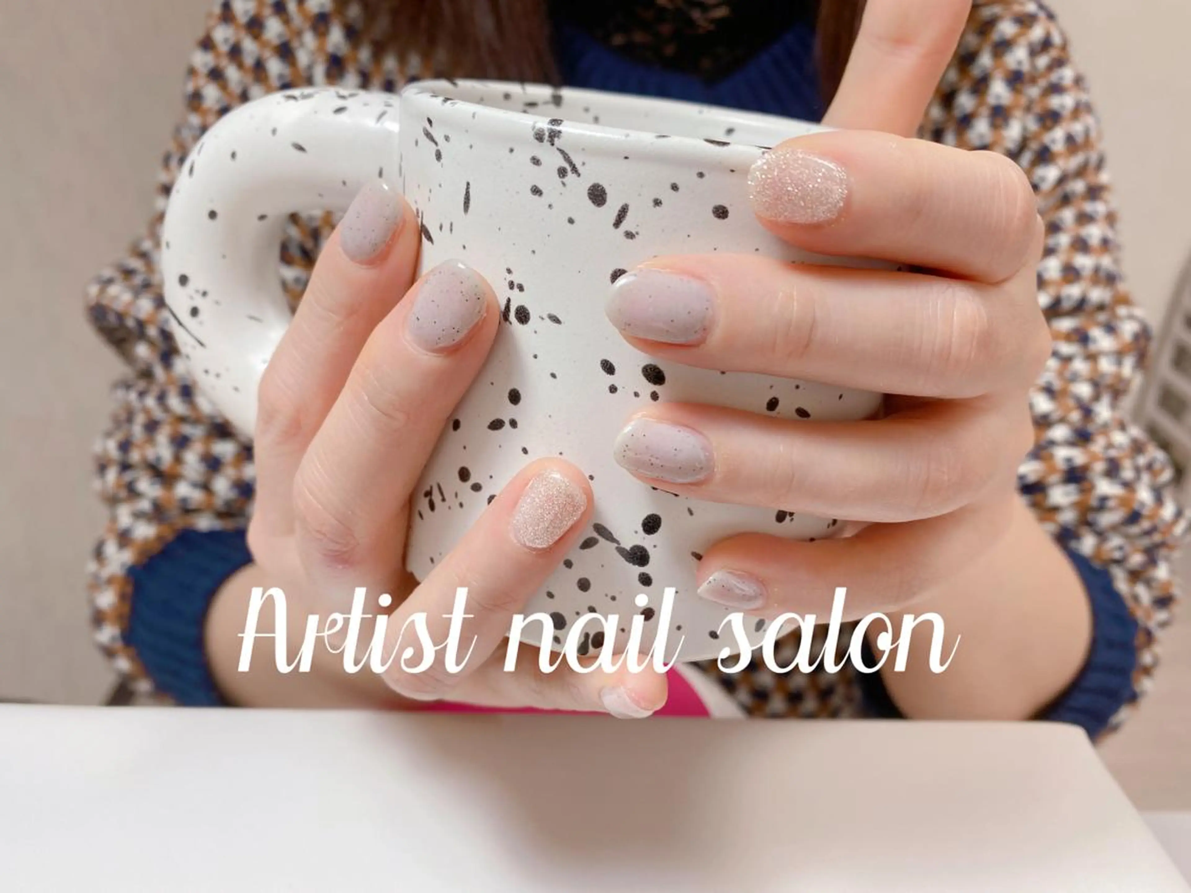 ネイル ワンカラーネイル ハンドネイル ハンドケア 小林 凛のネイルデザイン