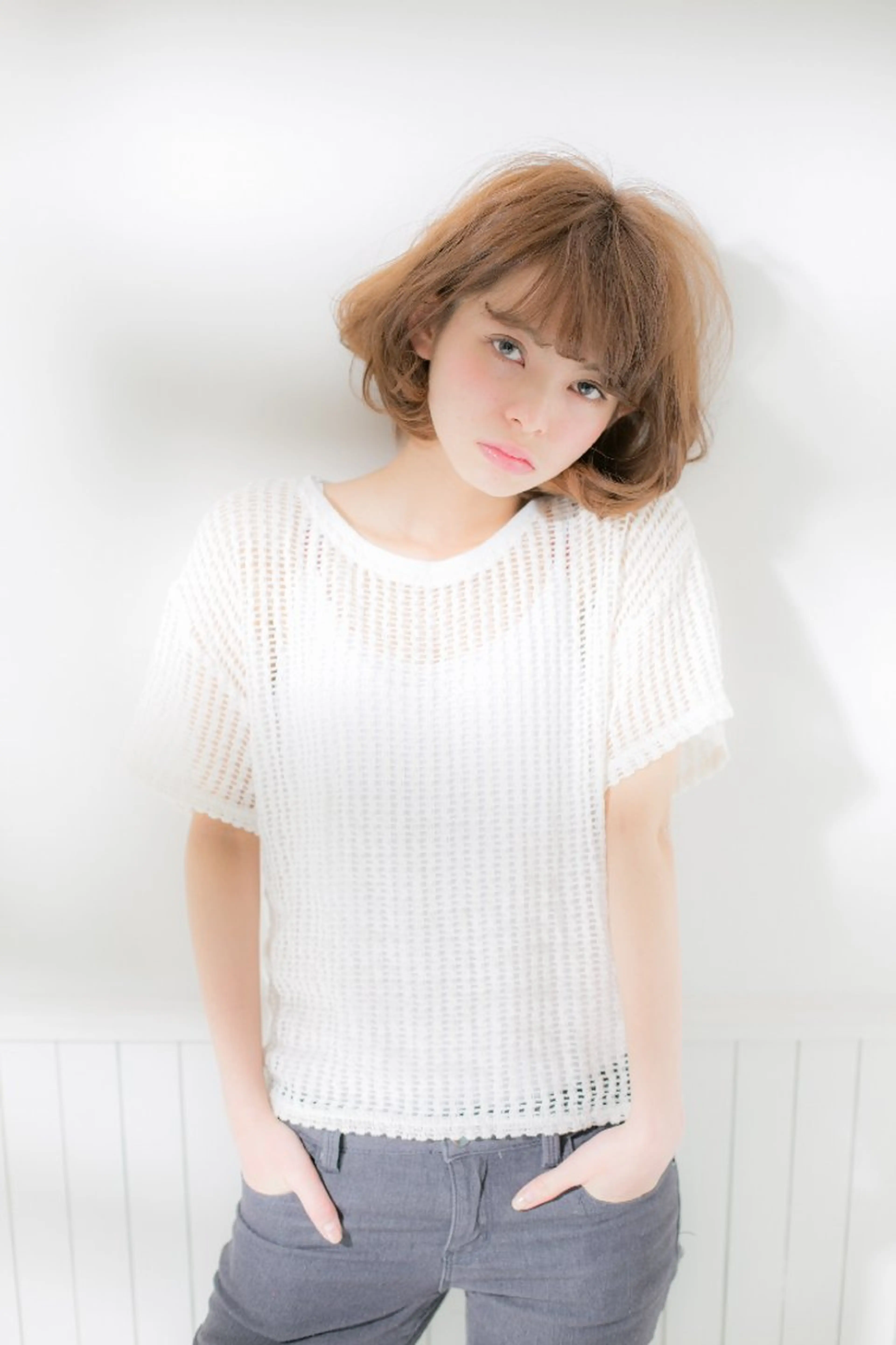 ショート ヘアカラー トリートメント balance  大宮のヘアスタイル