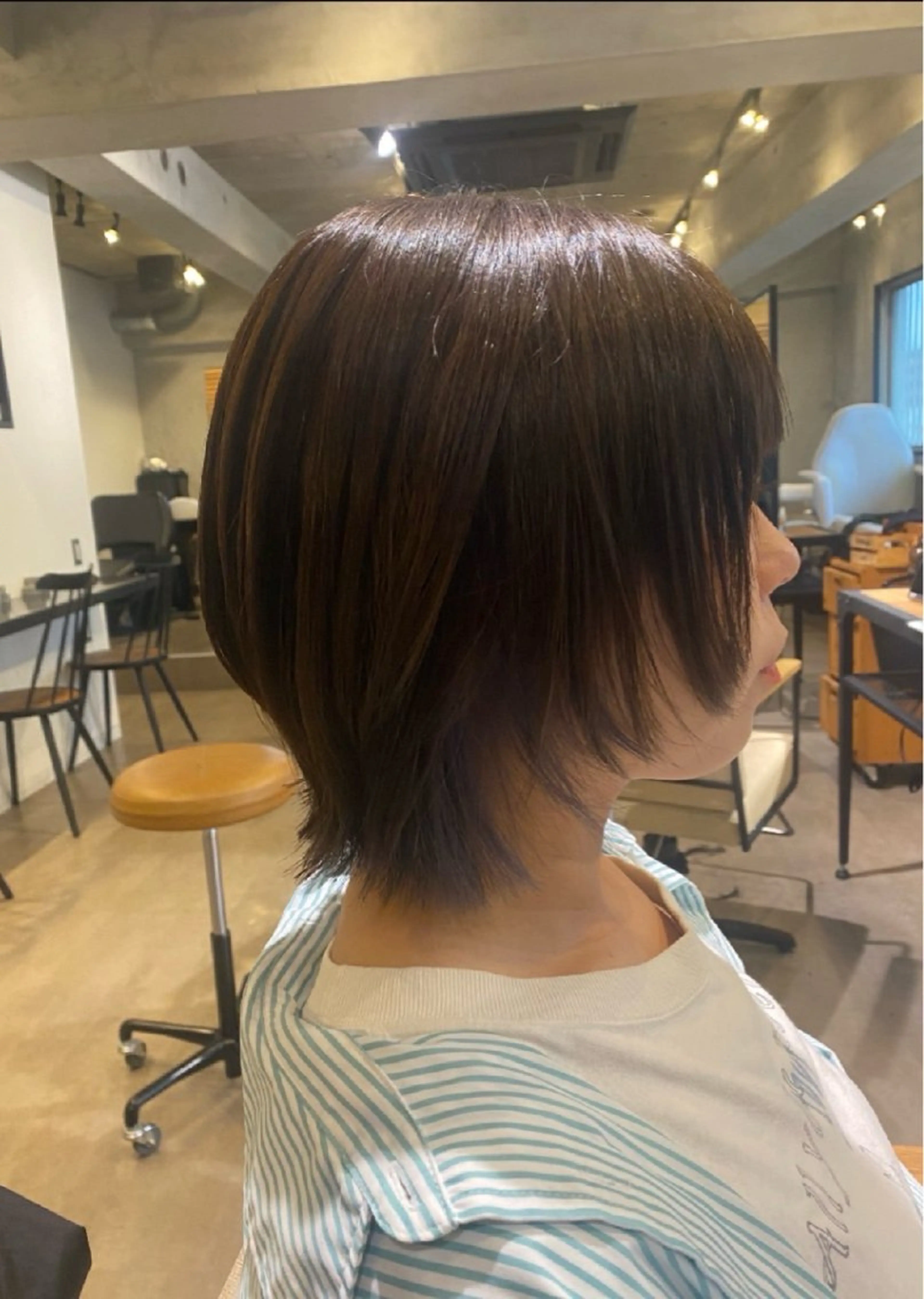 ショート ウルフカット カット ‪‪❤︎‬韓国ヘア ❤︎/saraのヘアスタイル