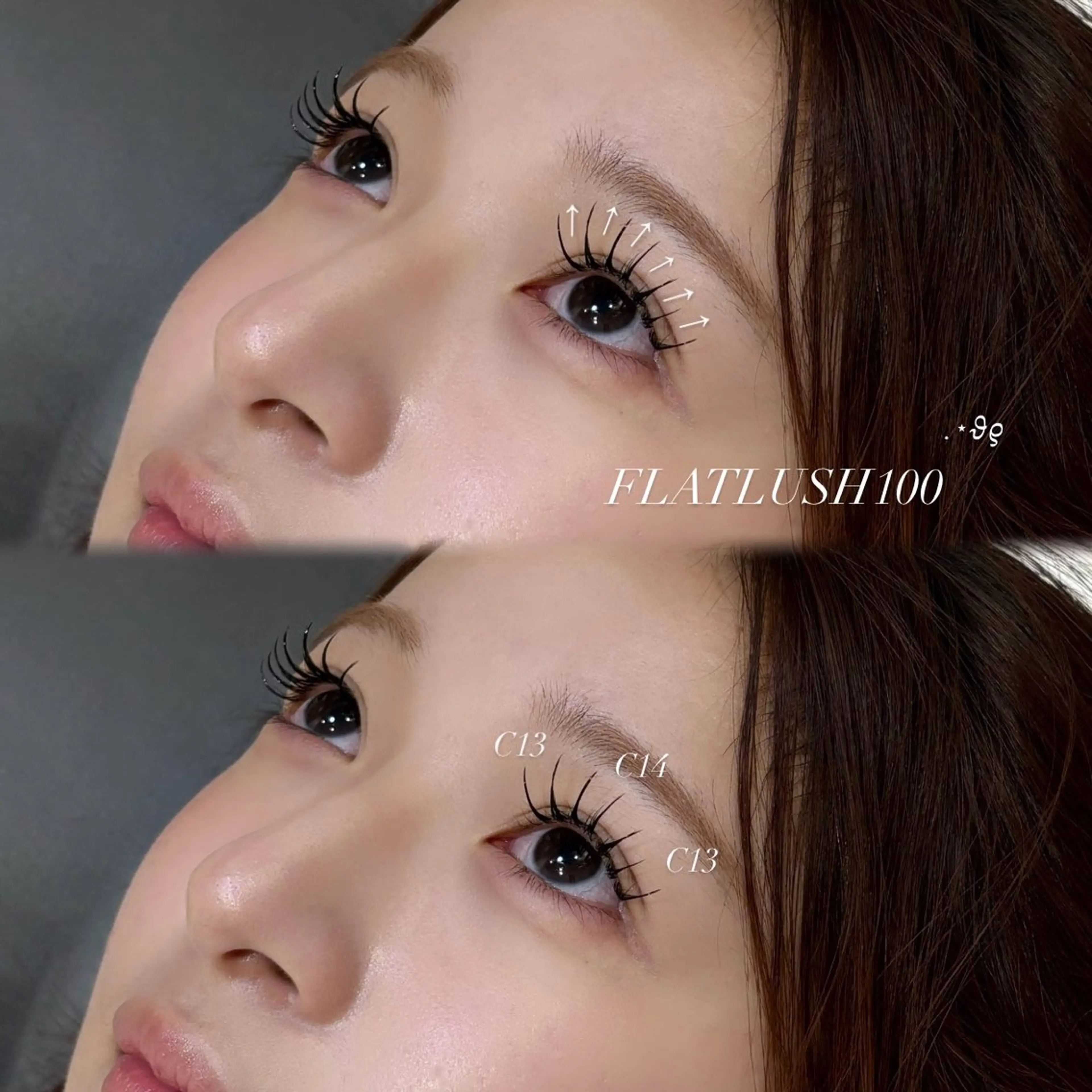 マツエク・マツパ CreBiA🎀 ayaのマツエク・マツパデザイン