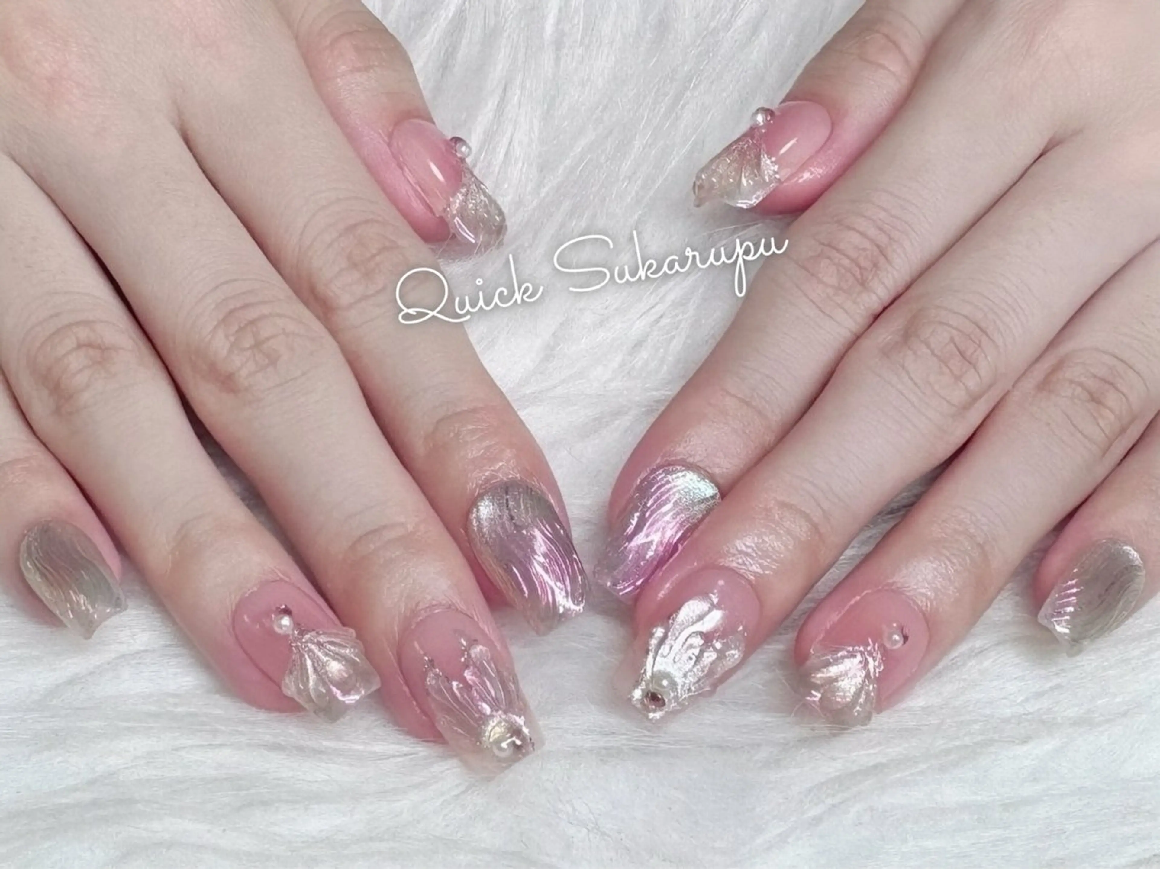 ネイル ハンドネイル Quick Sukarupu新宿のネイルデザイン
