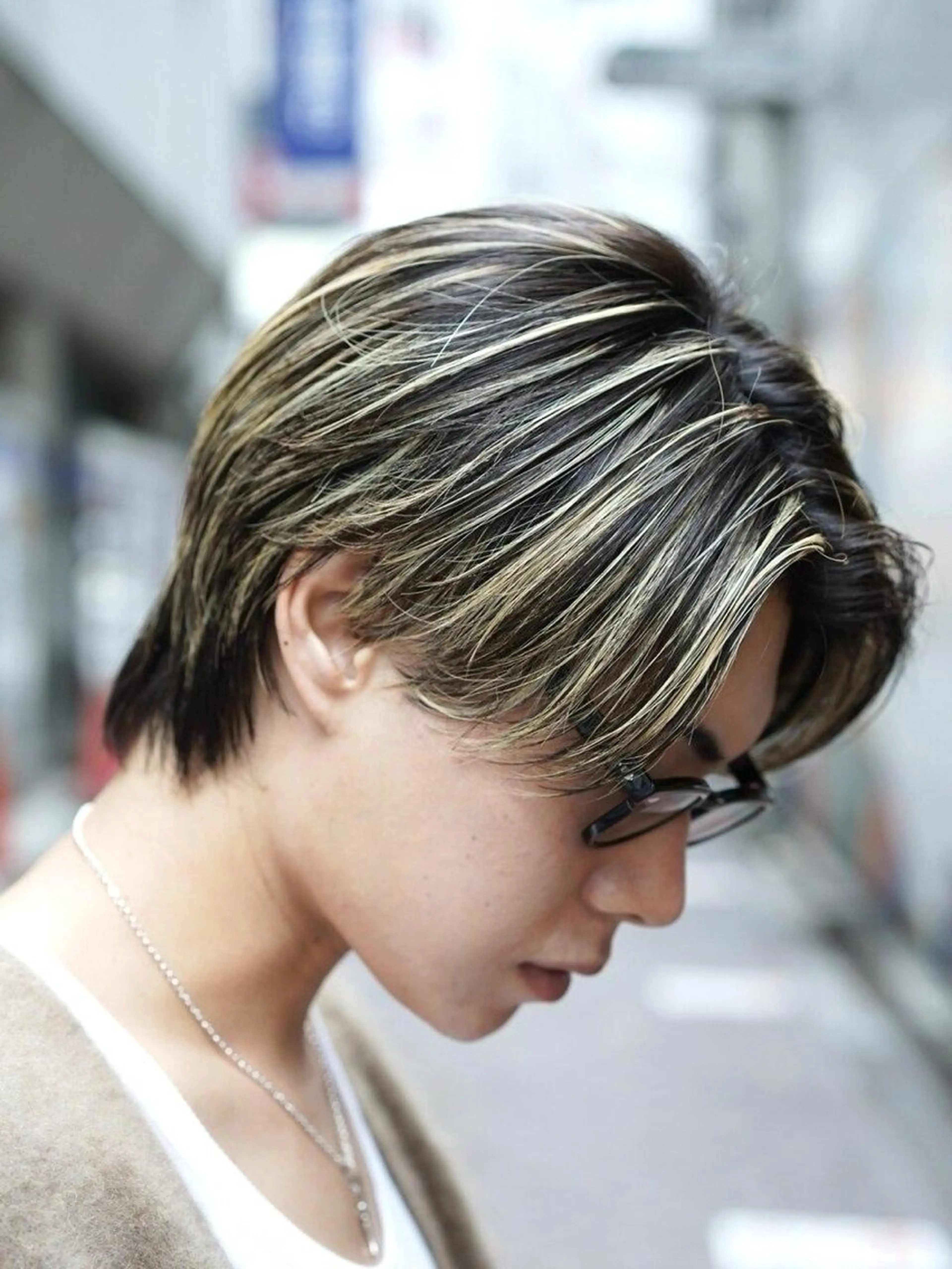パーマ メンズ カット ヘアカラー パーマ 名古屋メンズカラー 特化小林我修のヘアスタイル