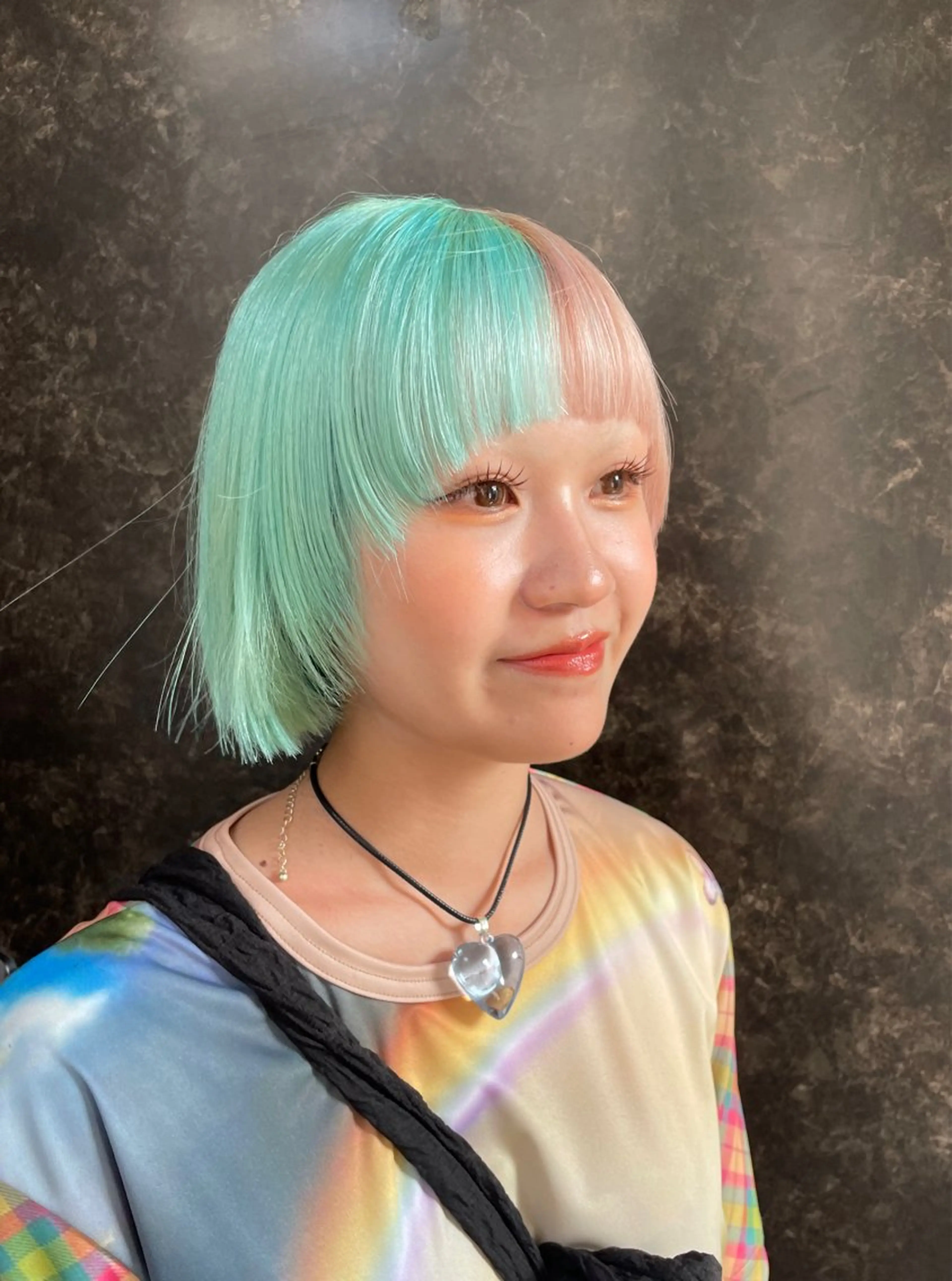 ショート カラー ヘアカラー Riri /ブリーチのヘアスタイル