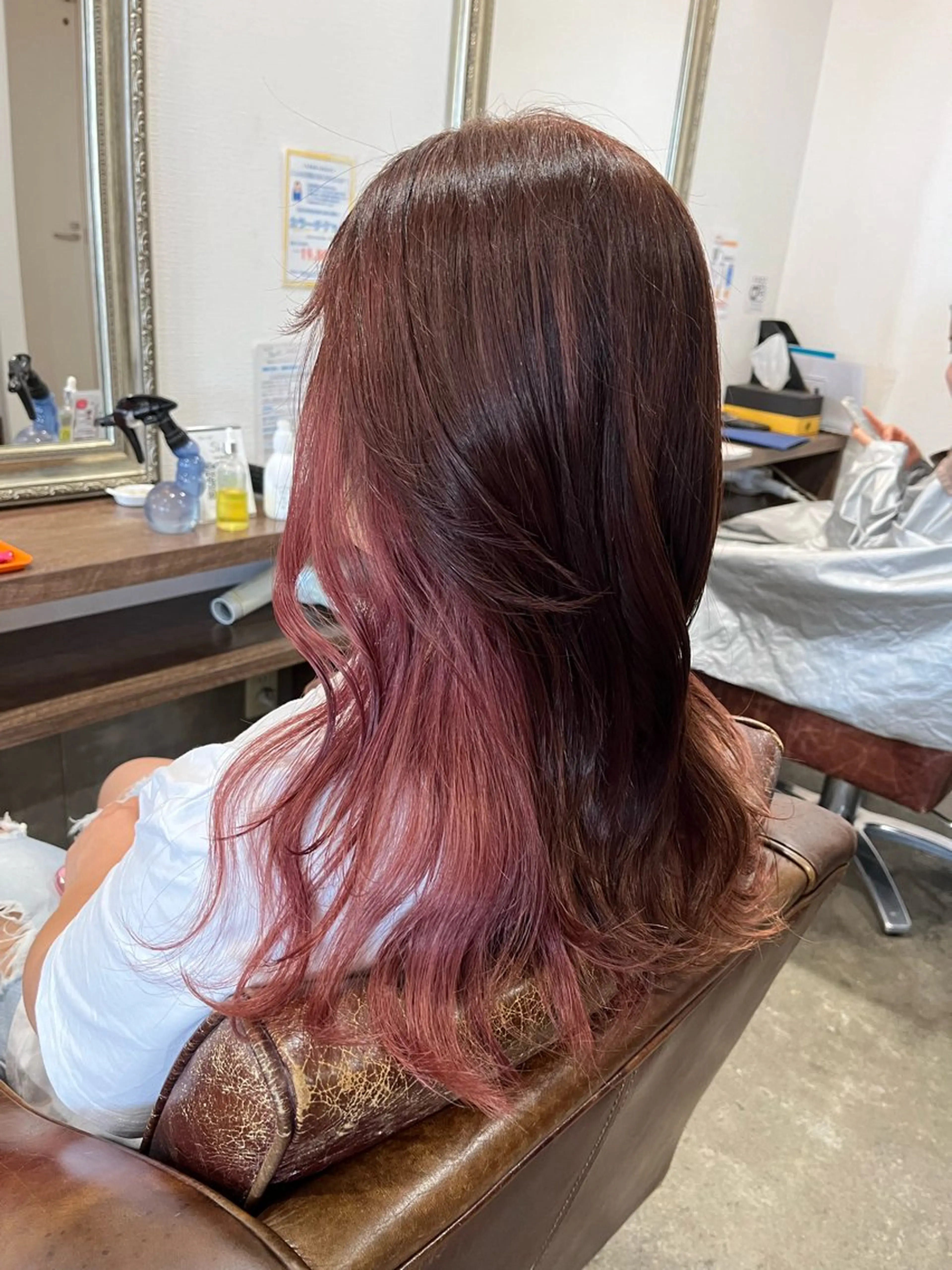 インナーカラー+トリートメントの写真